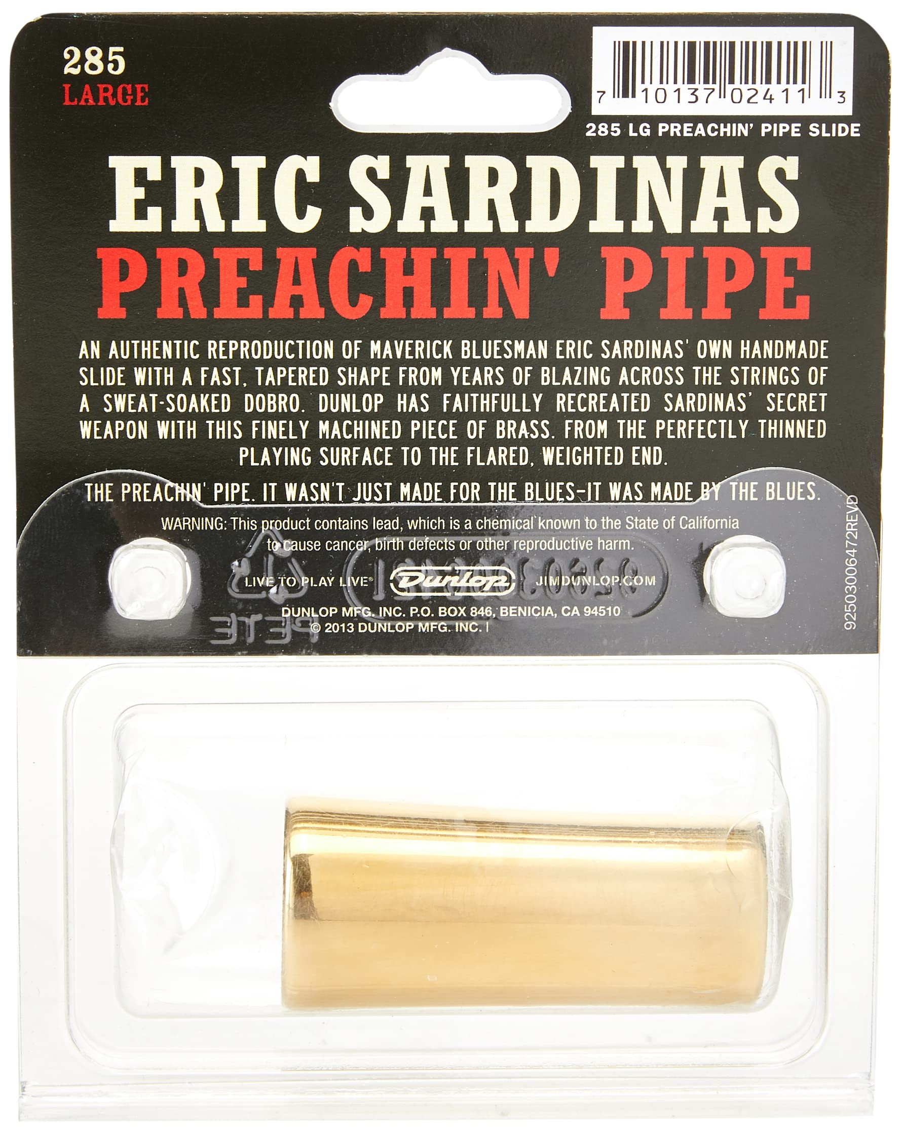 Jim Dunlop 34285000001 Guitar Slide (285)