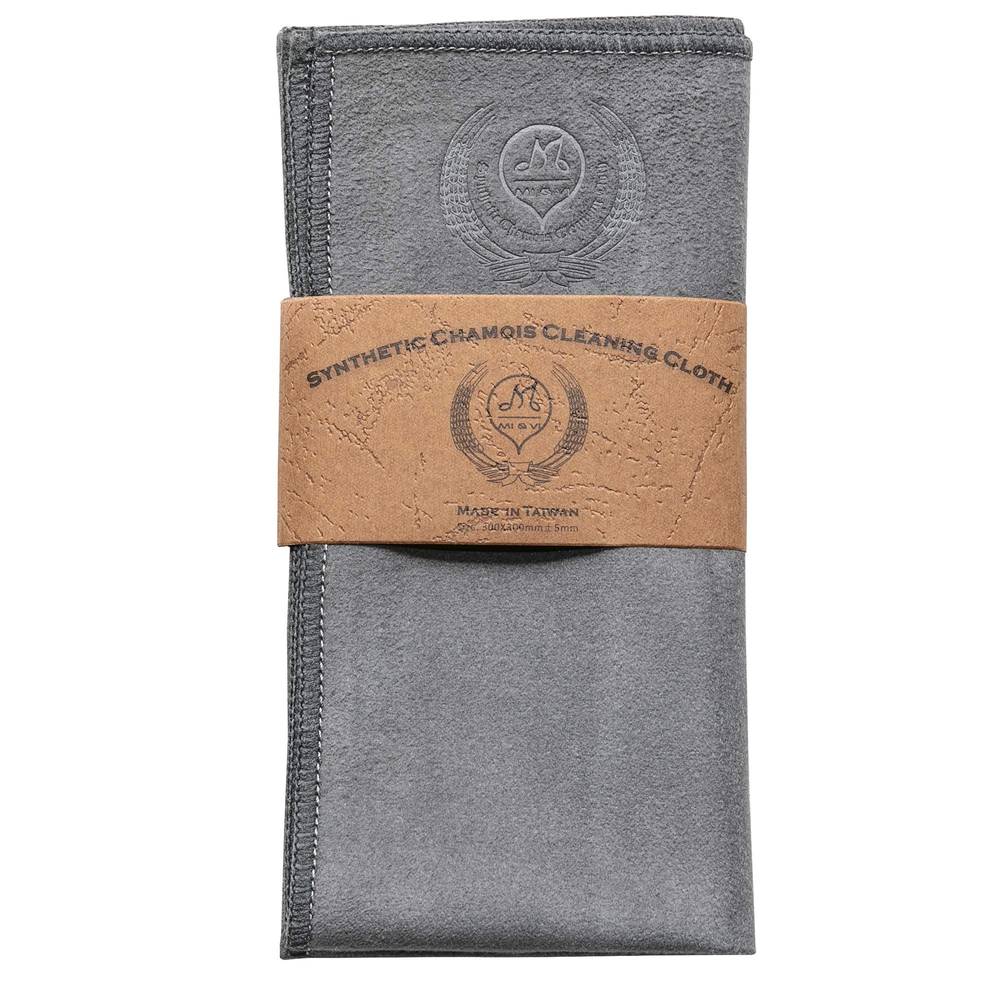 Mi&Vi Synthetic Chamois Microfiber Instrument Cleaning & Polishing Cloth For Violin, Viola, Cello, Bass, Guitar, Saxophone, Flut