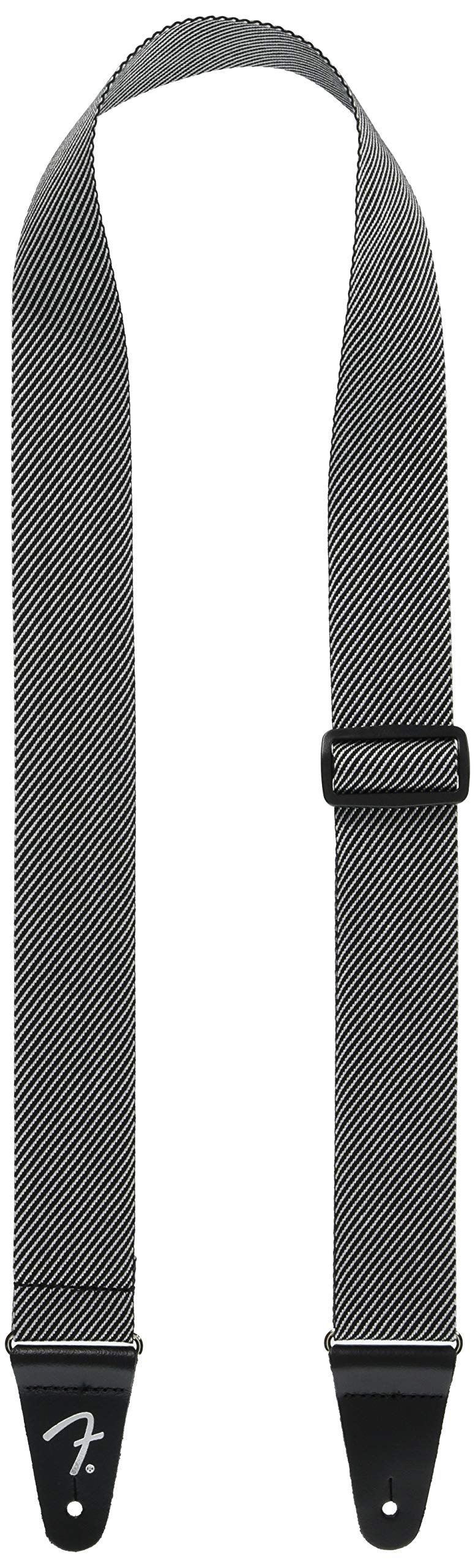 Fender Modern Tweed Guitar Strap, 2In, White/Black