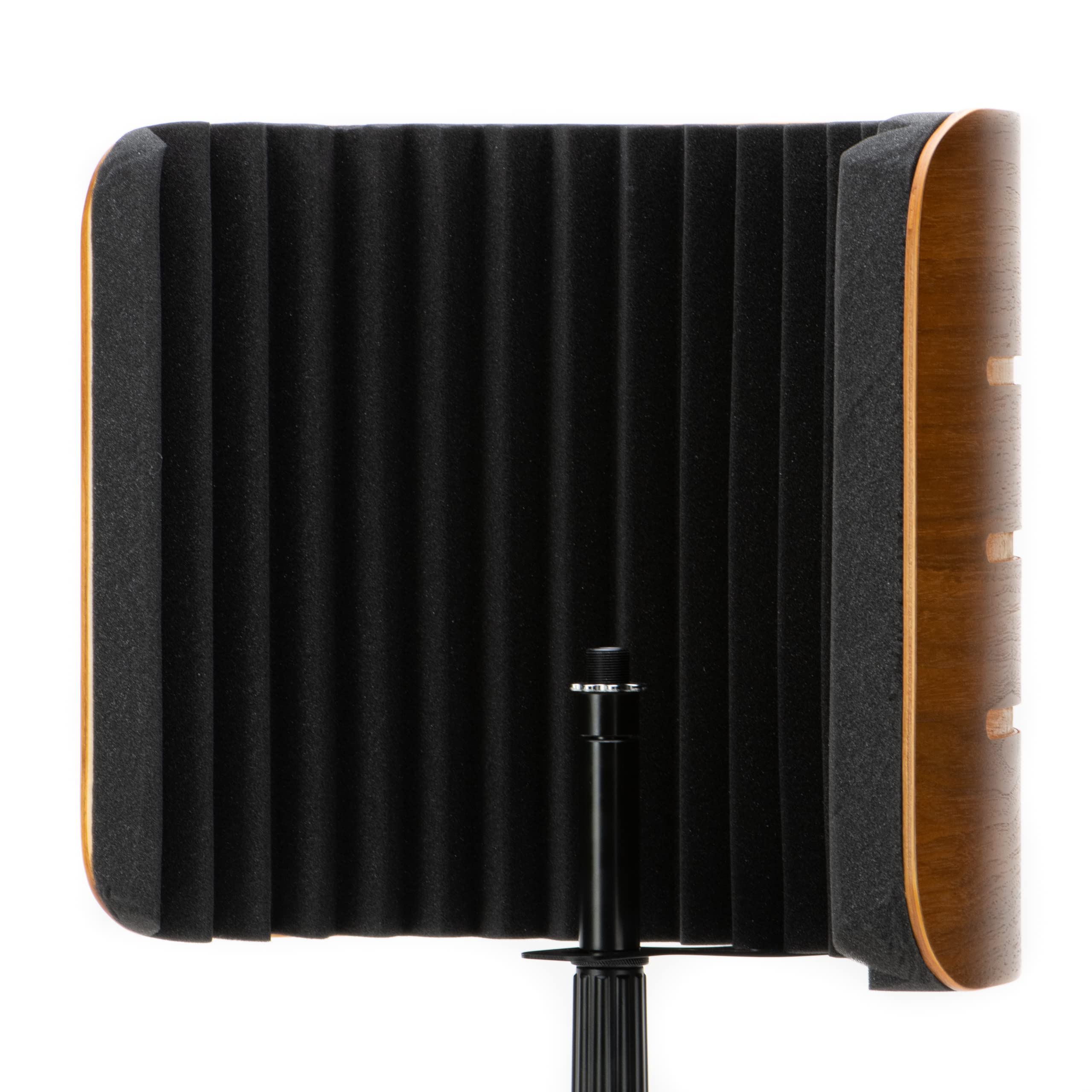 Cad Audio As50 Acousti-Shield Stand Mounted Enclosure In Walnut Finish
