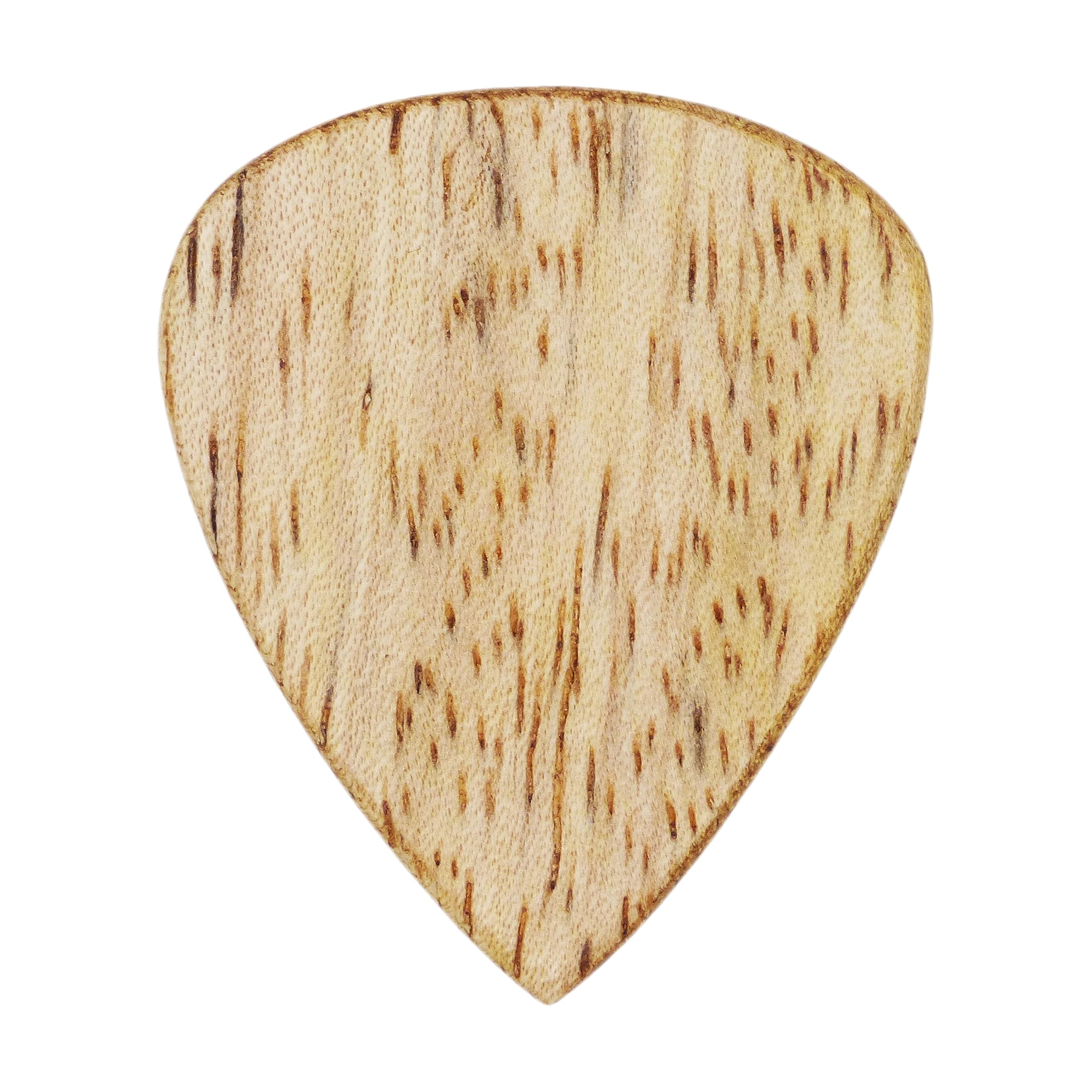 Mango Wood Guitar Or Bass Pick - 1.5 Mm Heavy Gauge - 351 Shape - Natural Finish Handmade Specialty Exotic Plectrum - 24 Pack Ne