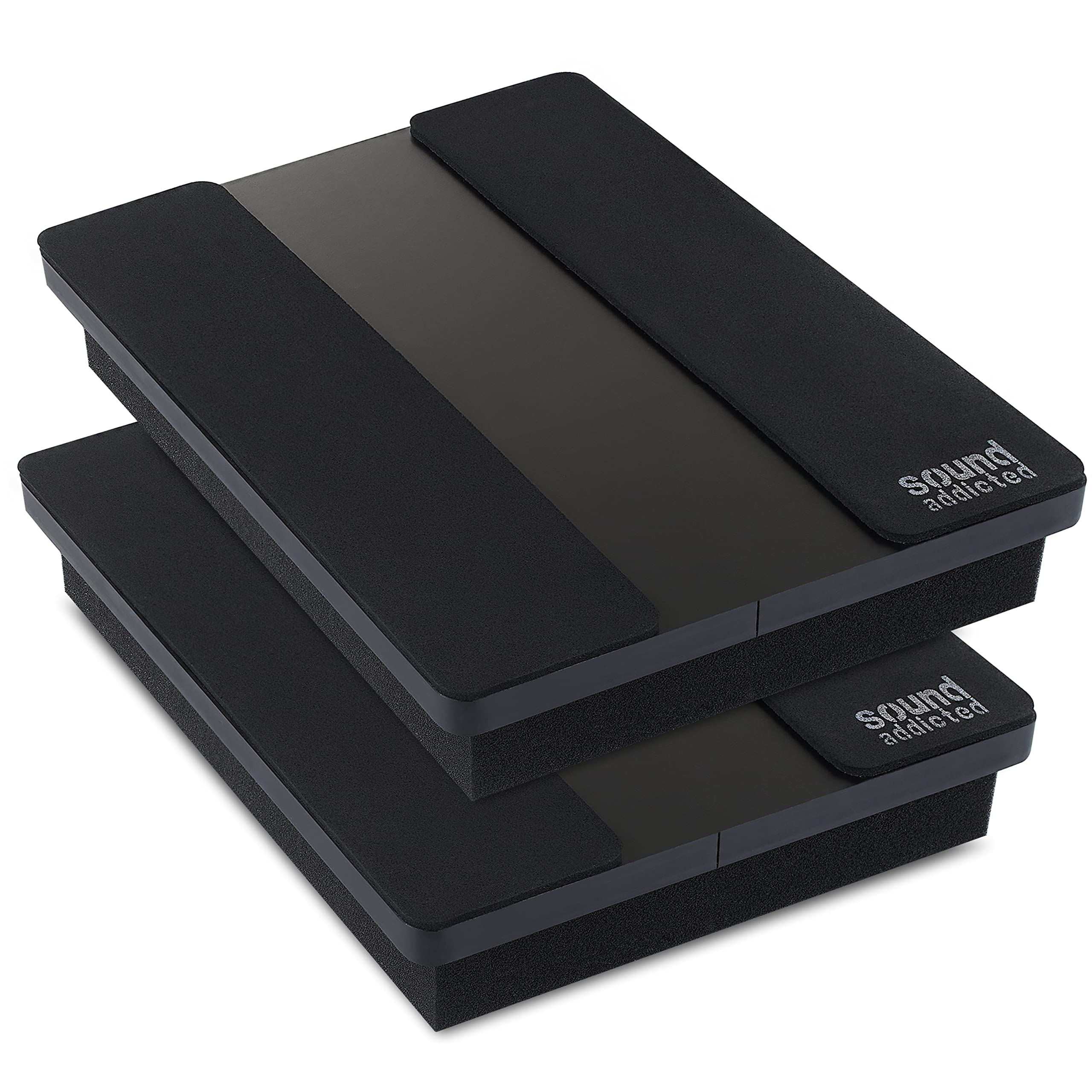 Sound Addicted Vibeboss P5 - Acoustic Isolation Platform Suitable For 5 Inches Speakers (9.5'' X 7'' X 1.8'') 2Pcs