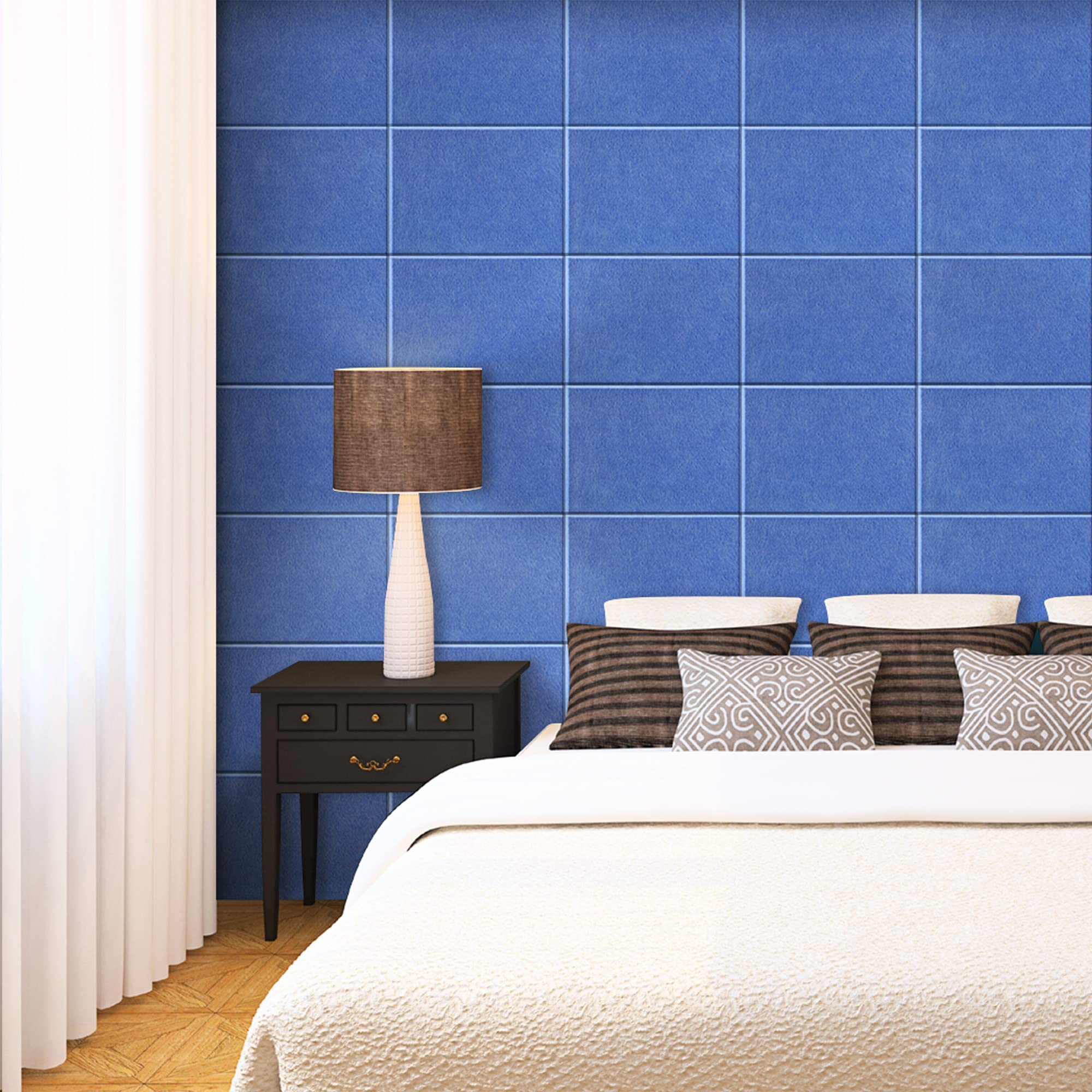 VANCORE 6 Pack Acoustic Panels 16''x 12''x 0.4'' Sound Proof Padding, Sound Blocking Absorbing Padding for Wall Ceiling Acoustic