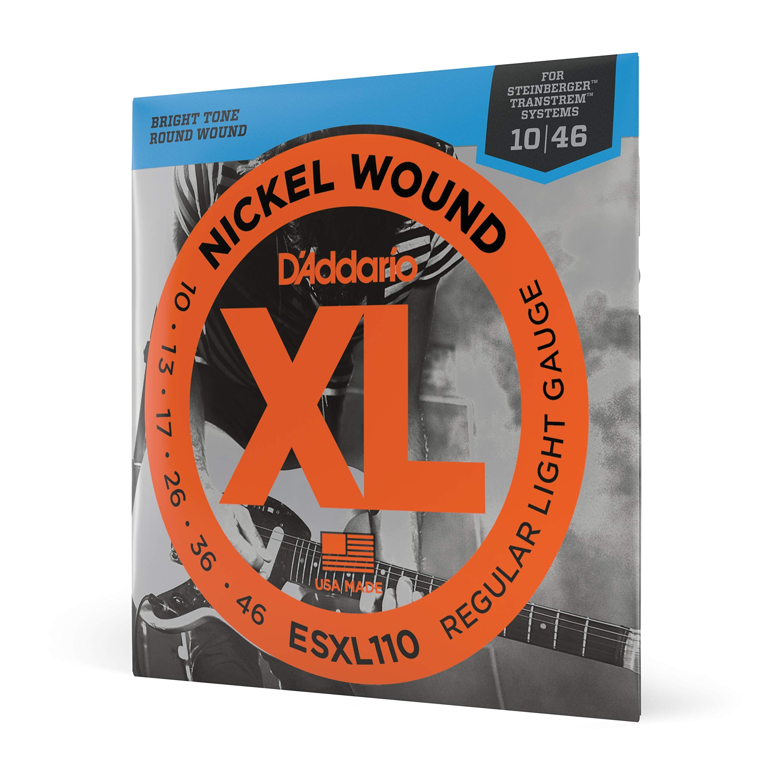 Daddario Guitar Strings - Xl Nickel Electric Guitar Strings - Esxl110 - Perfect Intonation, Consistent Feel, Reliable Durability
