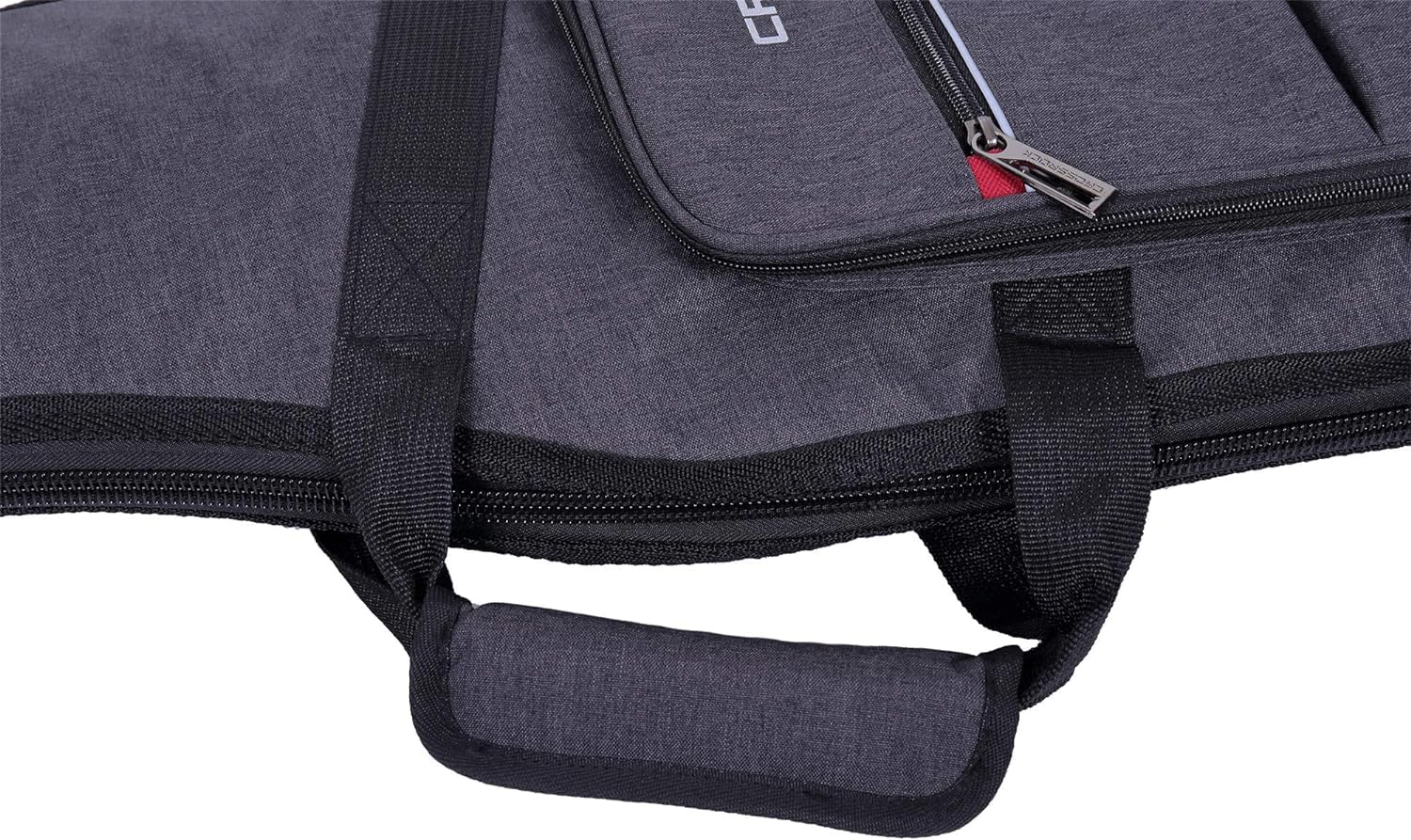 Crossrock CRSG107B Bass Guitar Bag, 10mm Padding, Backpack Available,Dark Grey (CRSG107BGR)