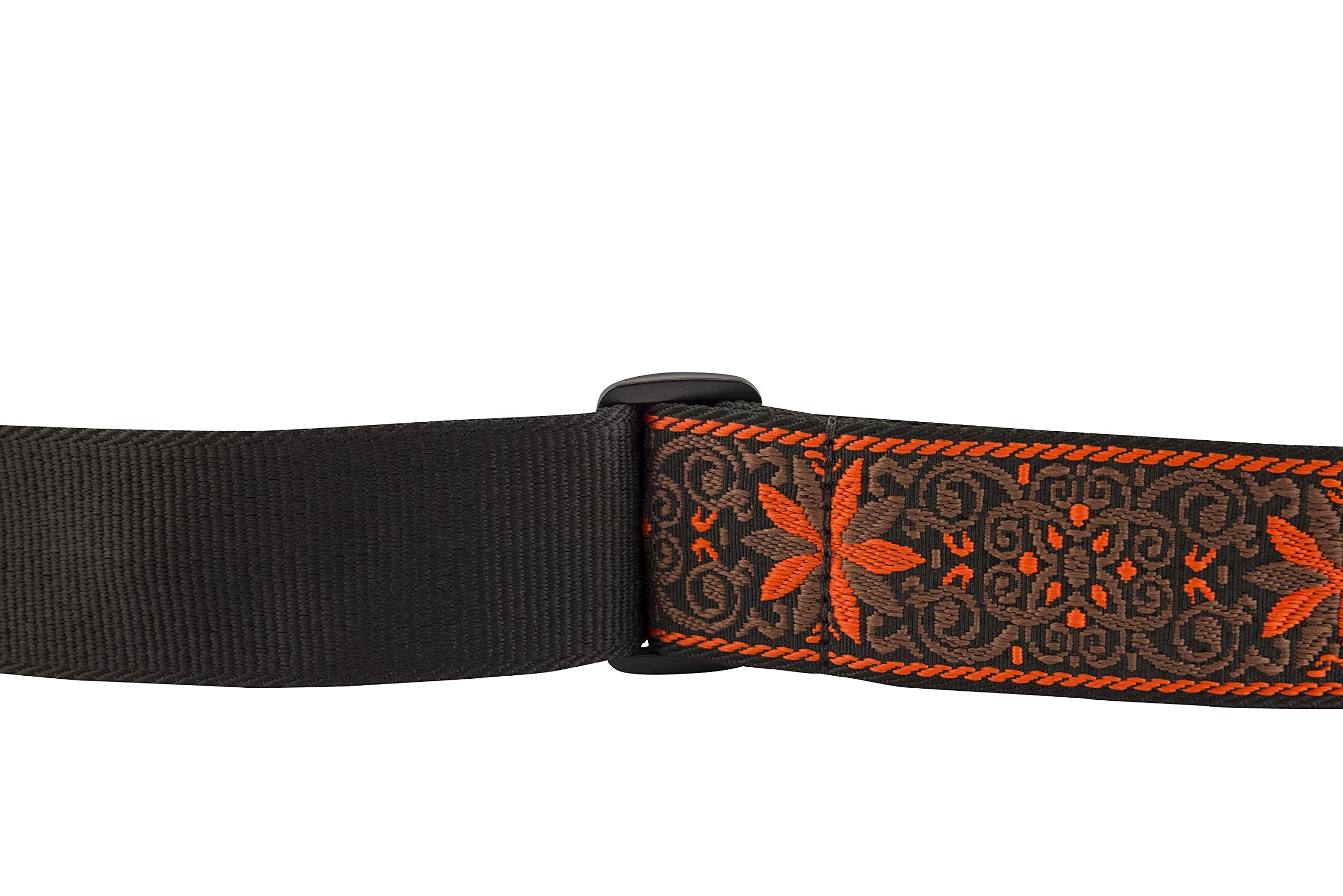 Fender Pasadena Woven Strap, 2in, Orange Wallflower
