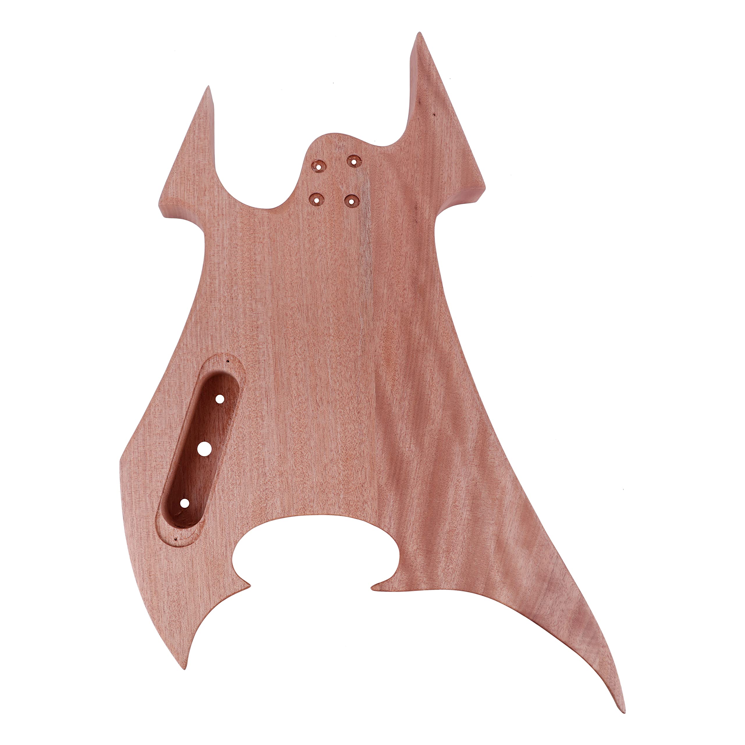 Leo Jaymz DIY Electric Guitar Kits with Mahogany Body and Maple Neck - Ebony Fingerboard and All Components Included (BC)