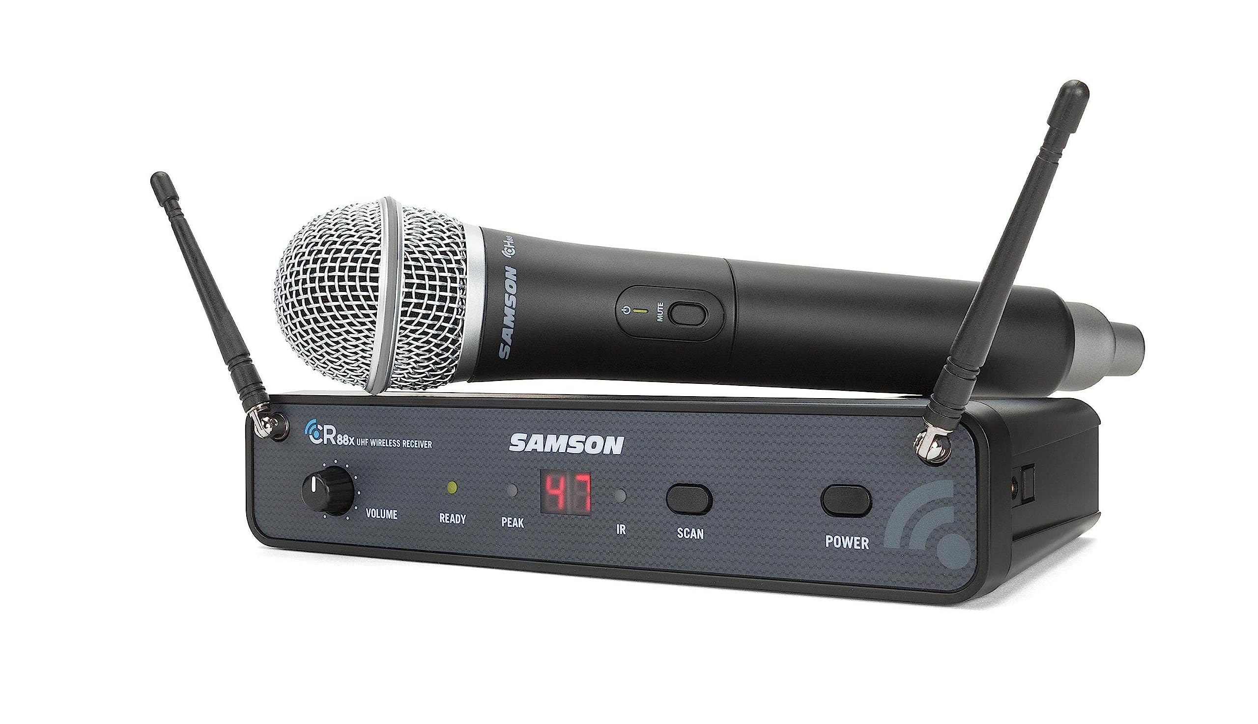 Samson Technologies Concert 88x Handheld Wireless System with Q7 Microphone (K Band) (SWC88XHQ7-K)