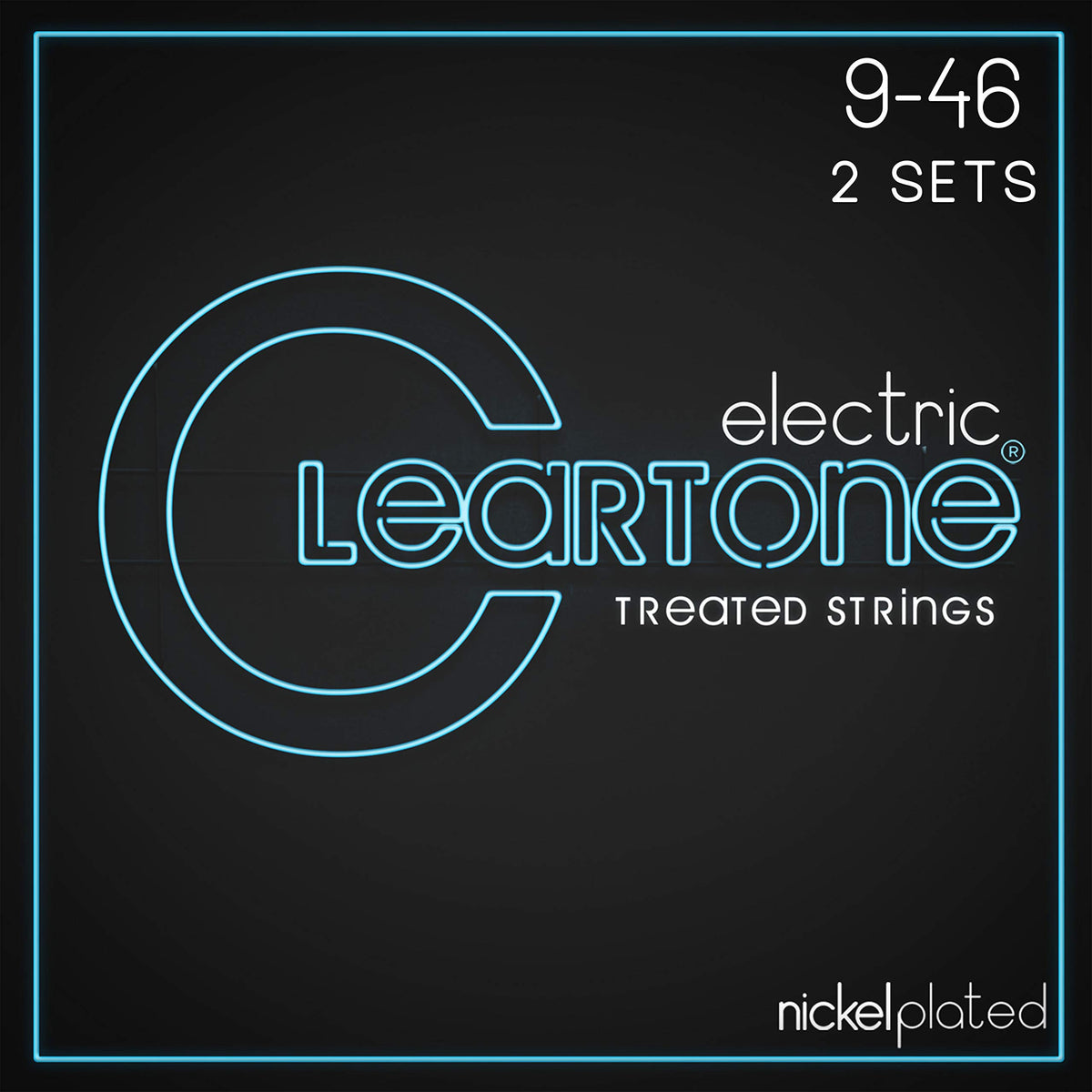 Cleartone 9419 Nickel Wound Electric Guitar Strings 9-46 (2-Pack) (9-46)