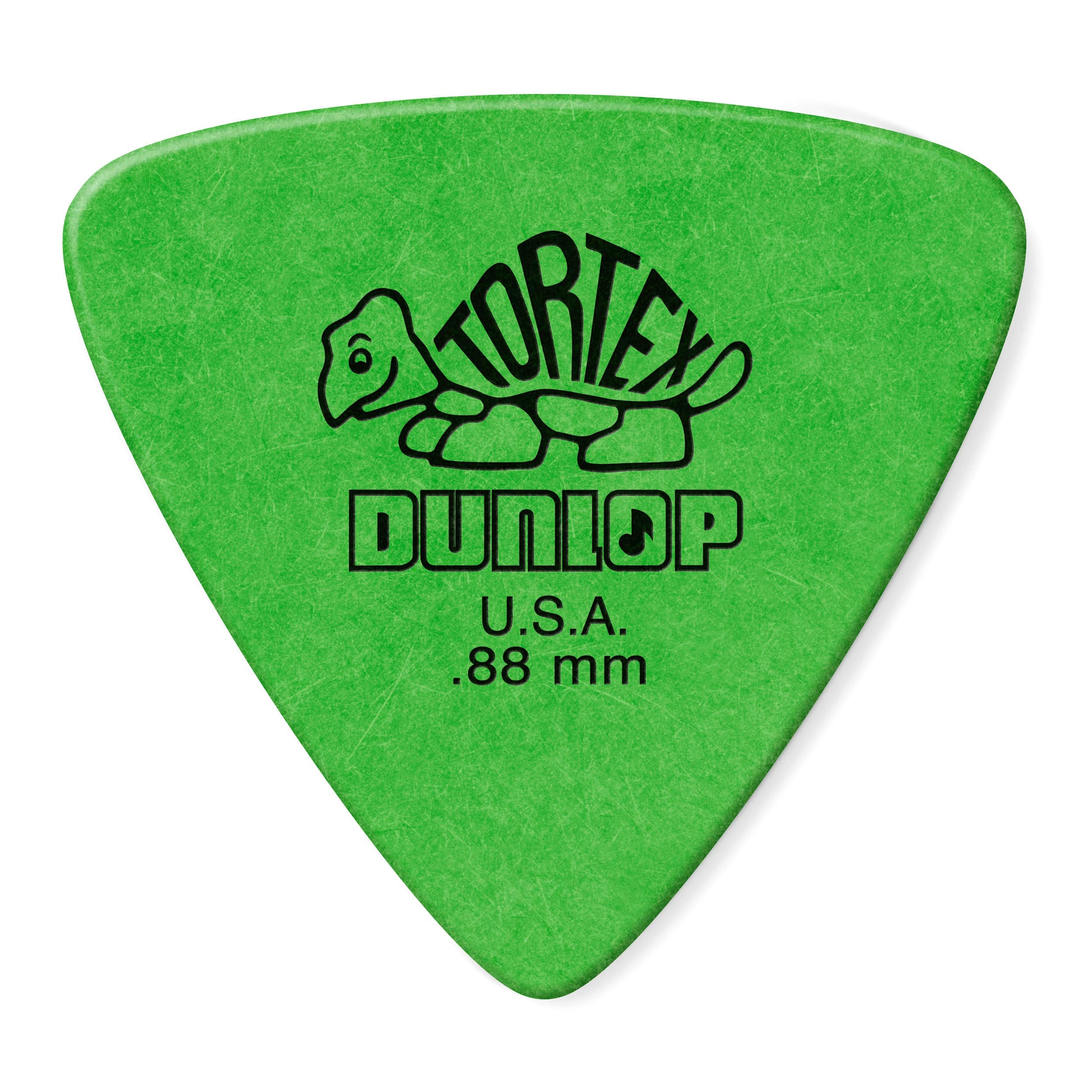 Jim Dunlop Tortex Triangle, Green88Mm Guitar Picks (Jd-431P88)