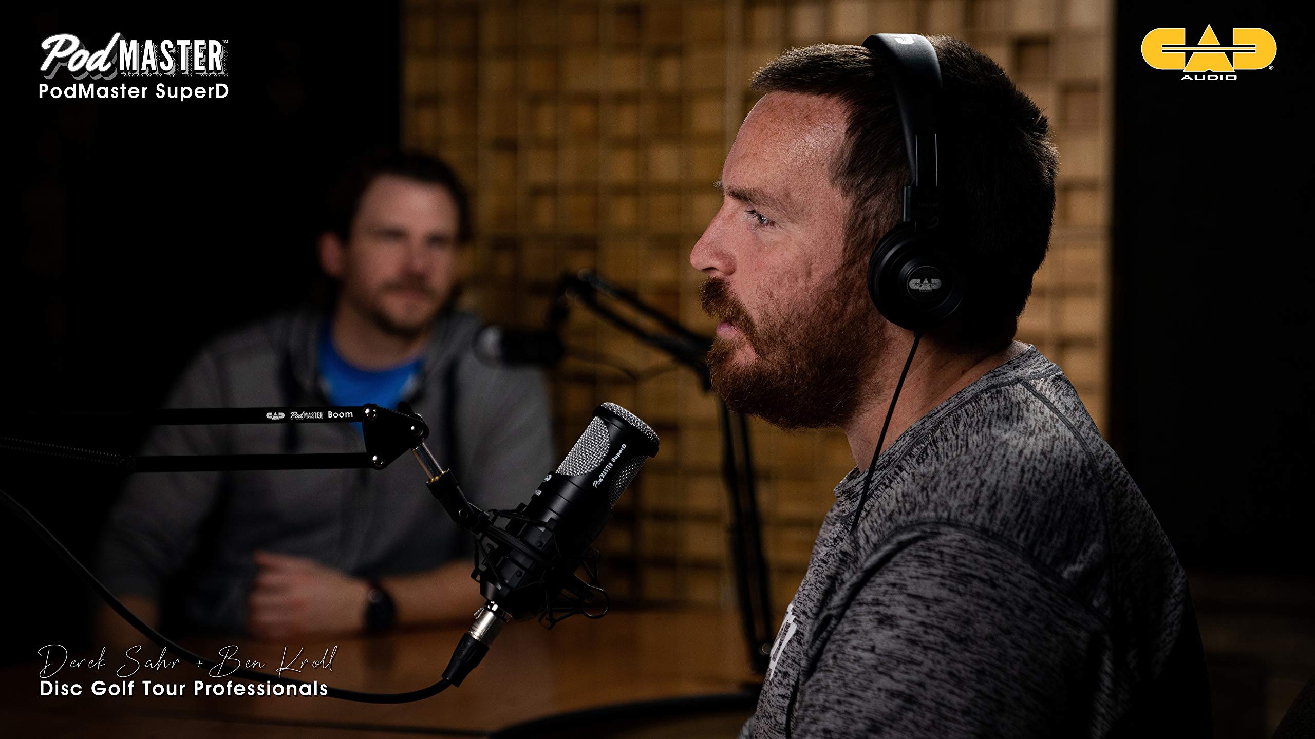 CAD PM4100 PodMaster BOOM Broadcast/Podcast Boom Arm Mic Stand