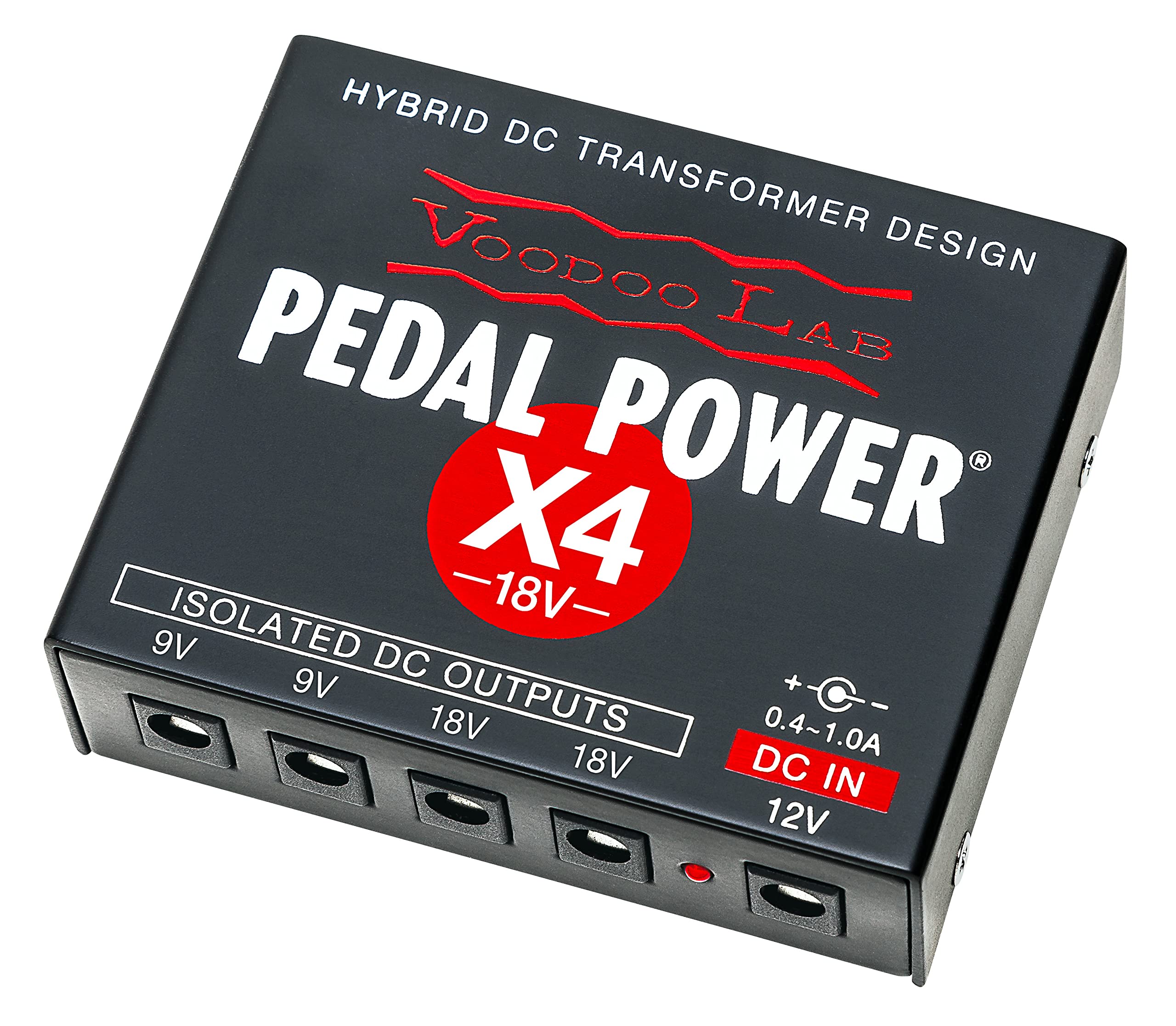 Voodoo Lab Pedal X4 18-Volt Isolated Power Supply (PPX4-18V)