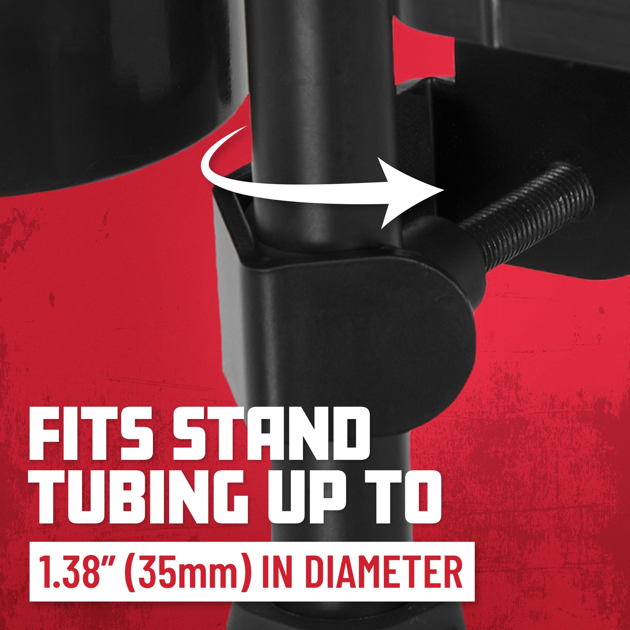 Mic Stand Accessory Tray with Drink Holder