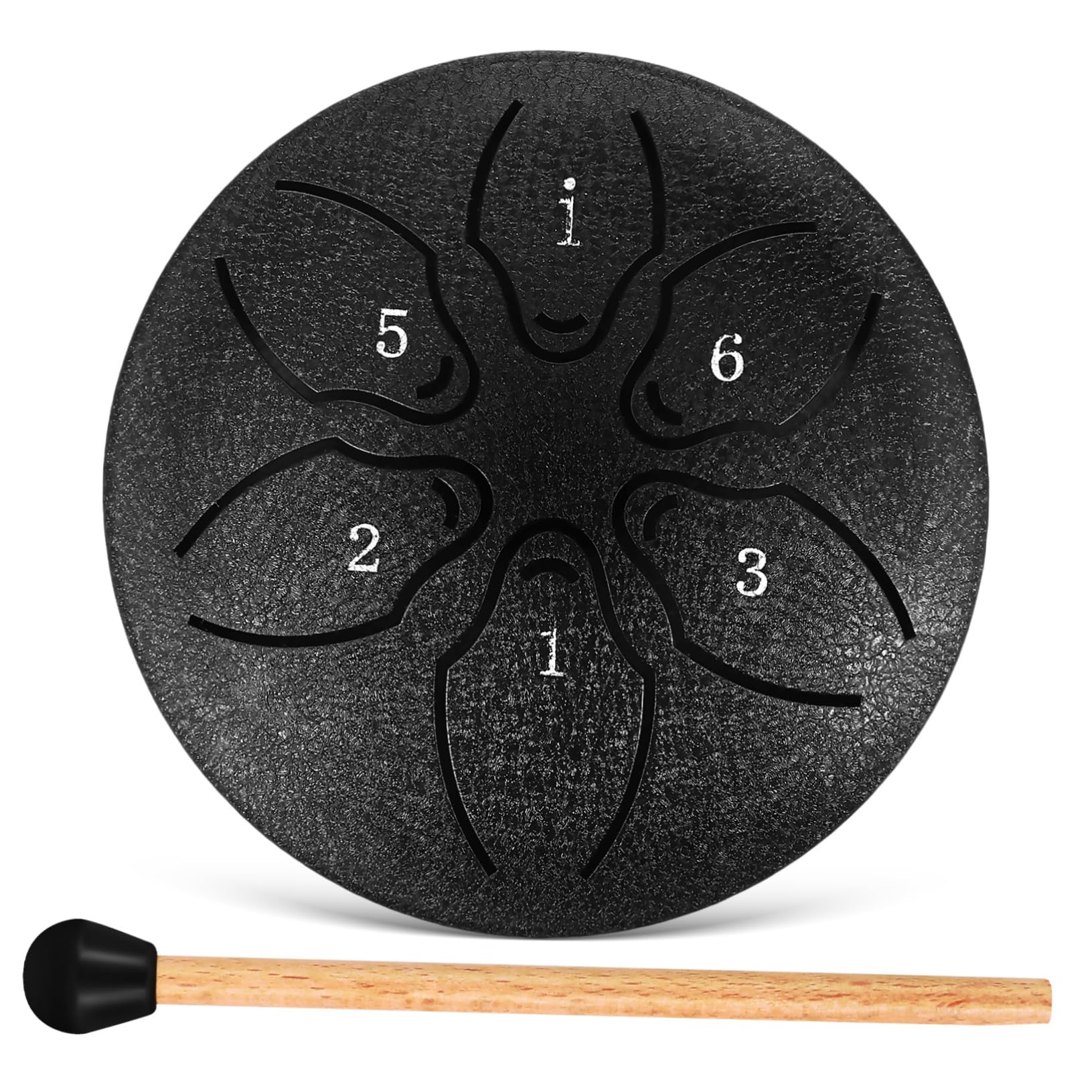 Uldigi Ethereal Tongue Drum Notes Percussion Instrument For Therapeutic Music Compact Design With Bag And Mallets For Beginners 