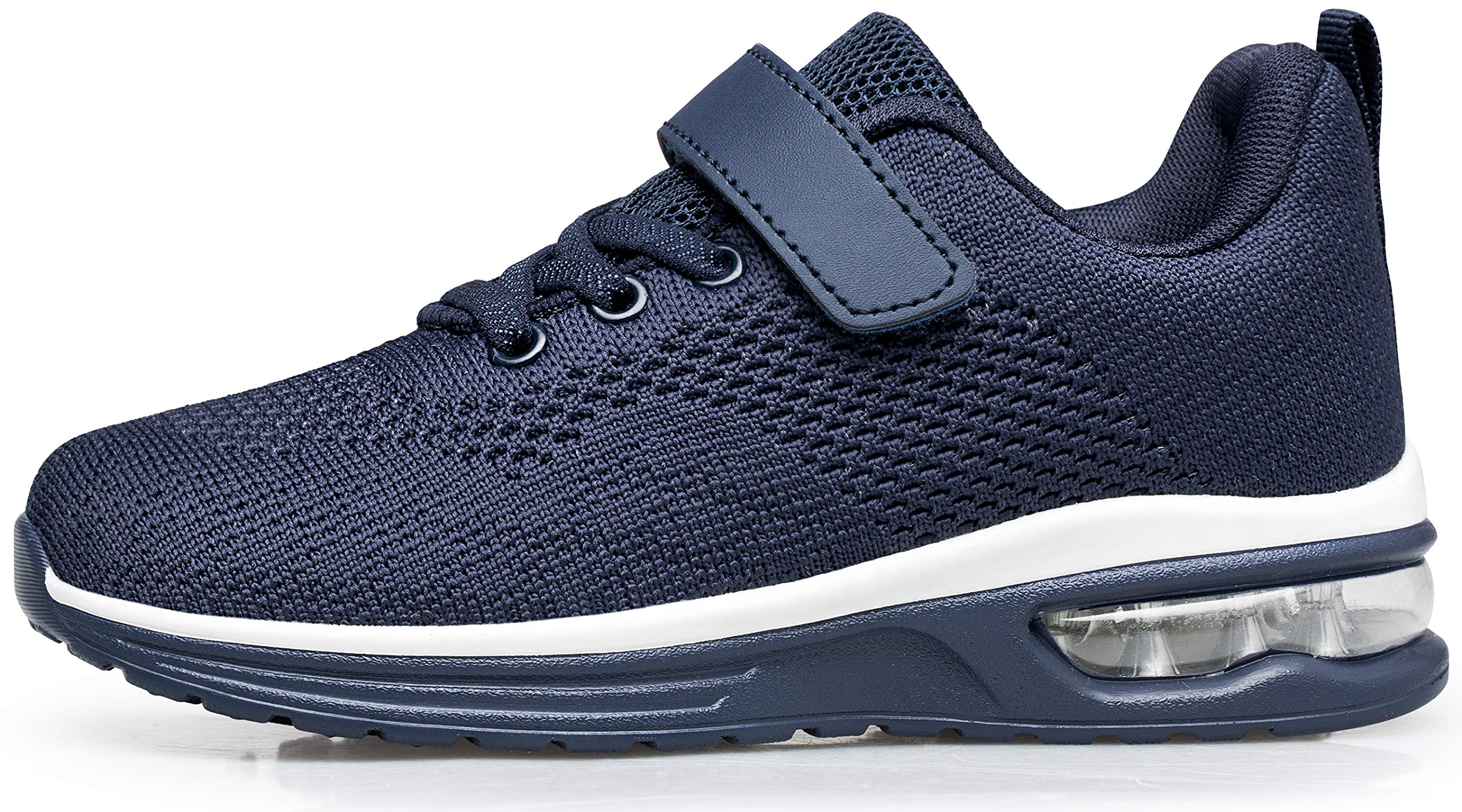 Anlarach Kids Toddler Shoes Boys Girls Athletic Running Shoes Air Cushion Sneakers For Toddler 5 Blue