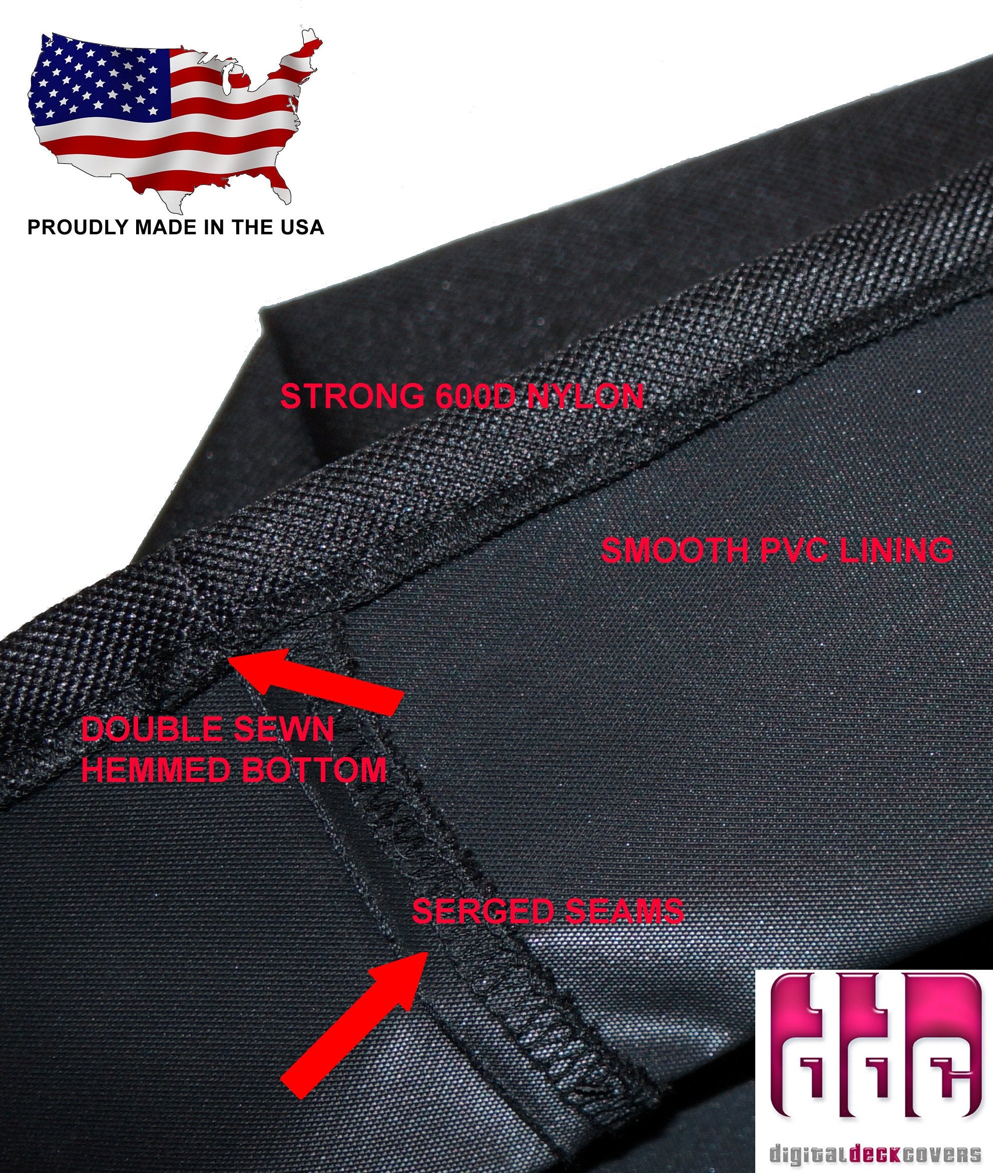 Yamaha TF5 Pro Audio Digital Mixer Dust Cover and Console Protector [Antistatic, Water Resistant, Heavy Duty Premium Fabric, Bla