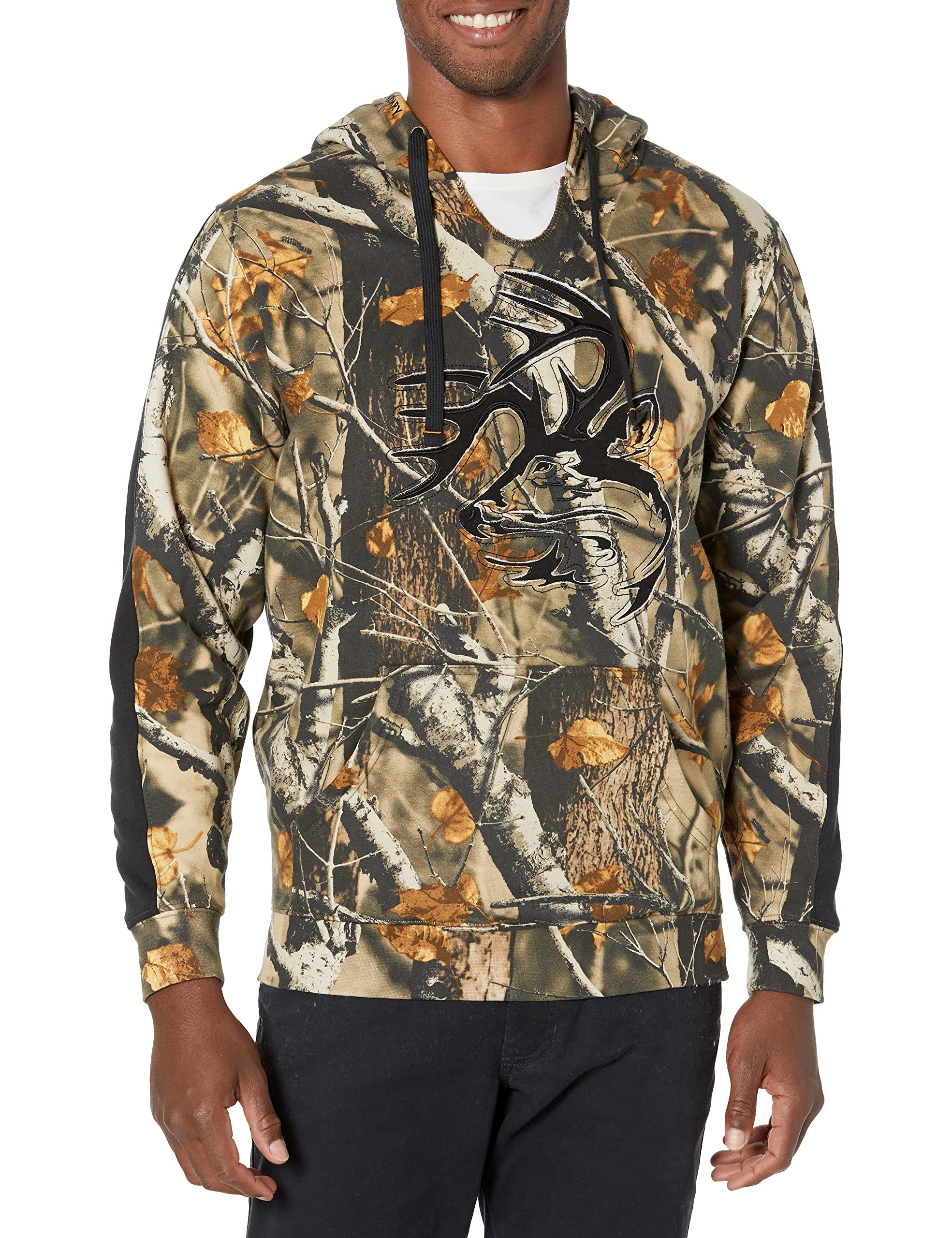Legendary Whitetails Mens Standard Outfitter Hoodie, Big Game Field Camo, X-Large