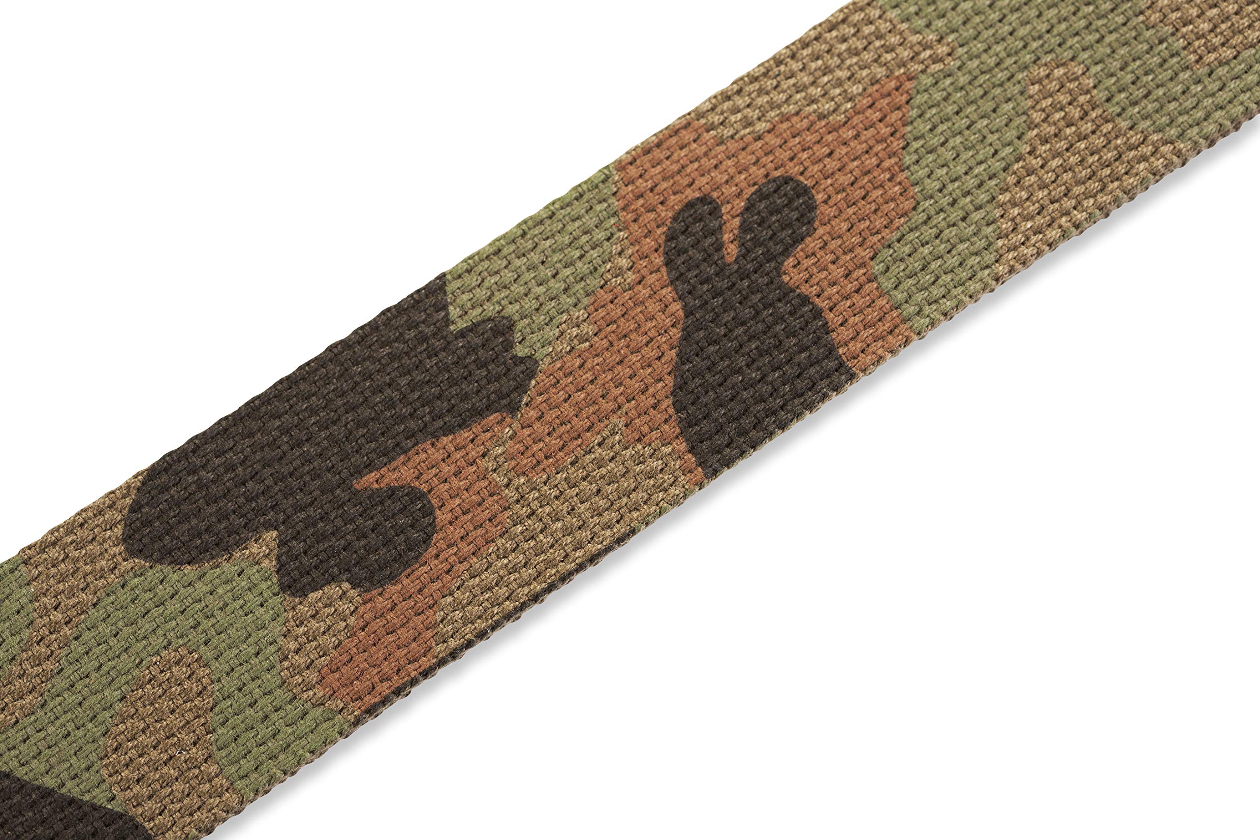 Levy's Leathers MSSC8-CAM Signature Series Cotton Guitar Strap, Camouflage