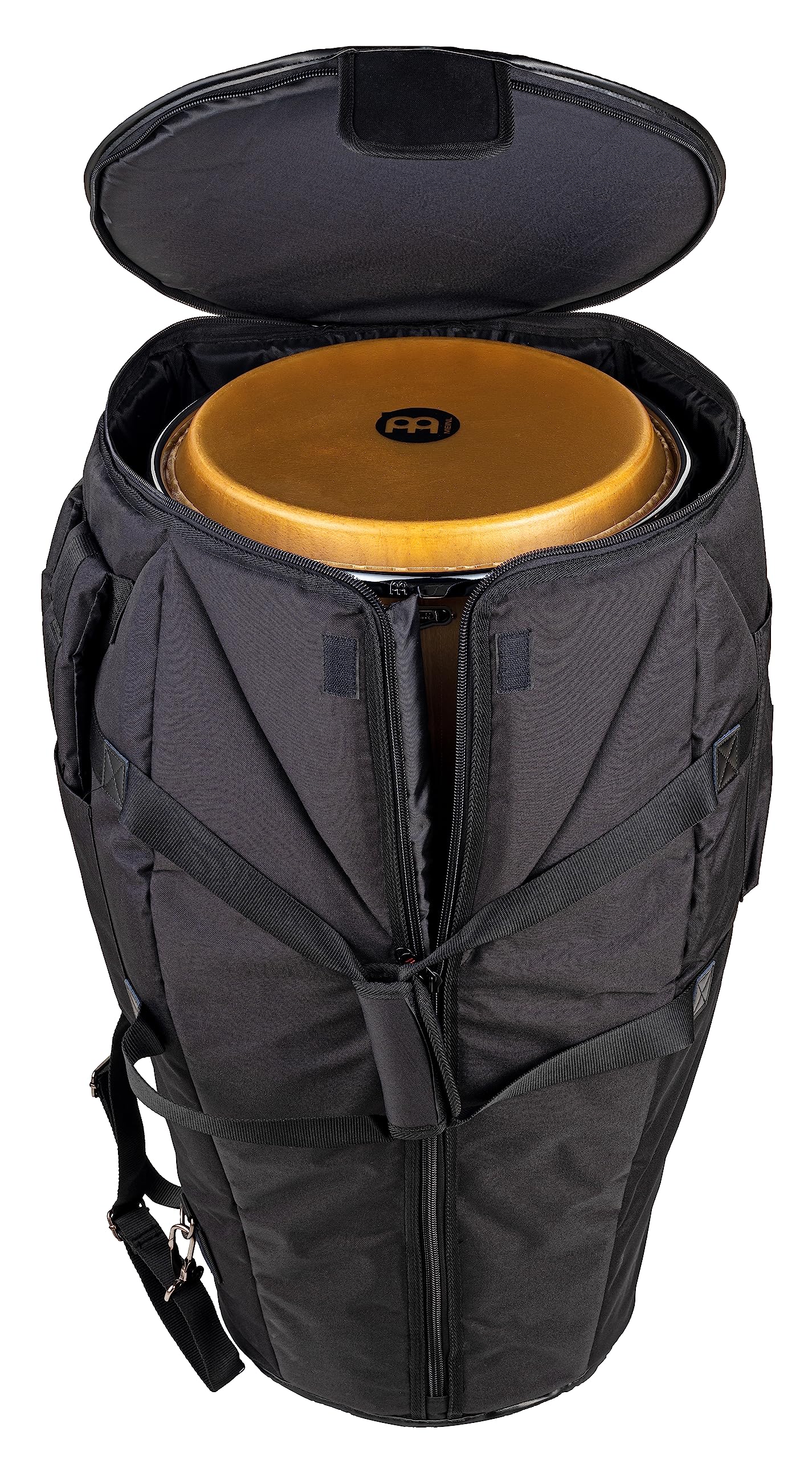 Meinl Percussion Professional Conga Drum Bag, 12 1/2 - Heavy-Duty Fabric, Backpack Straps and Carrying Grip, 2-Year Warranty, (M