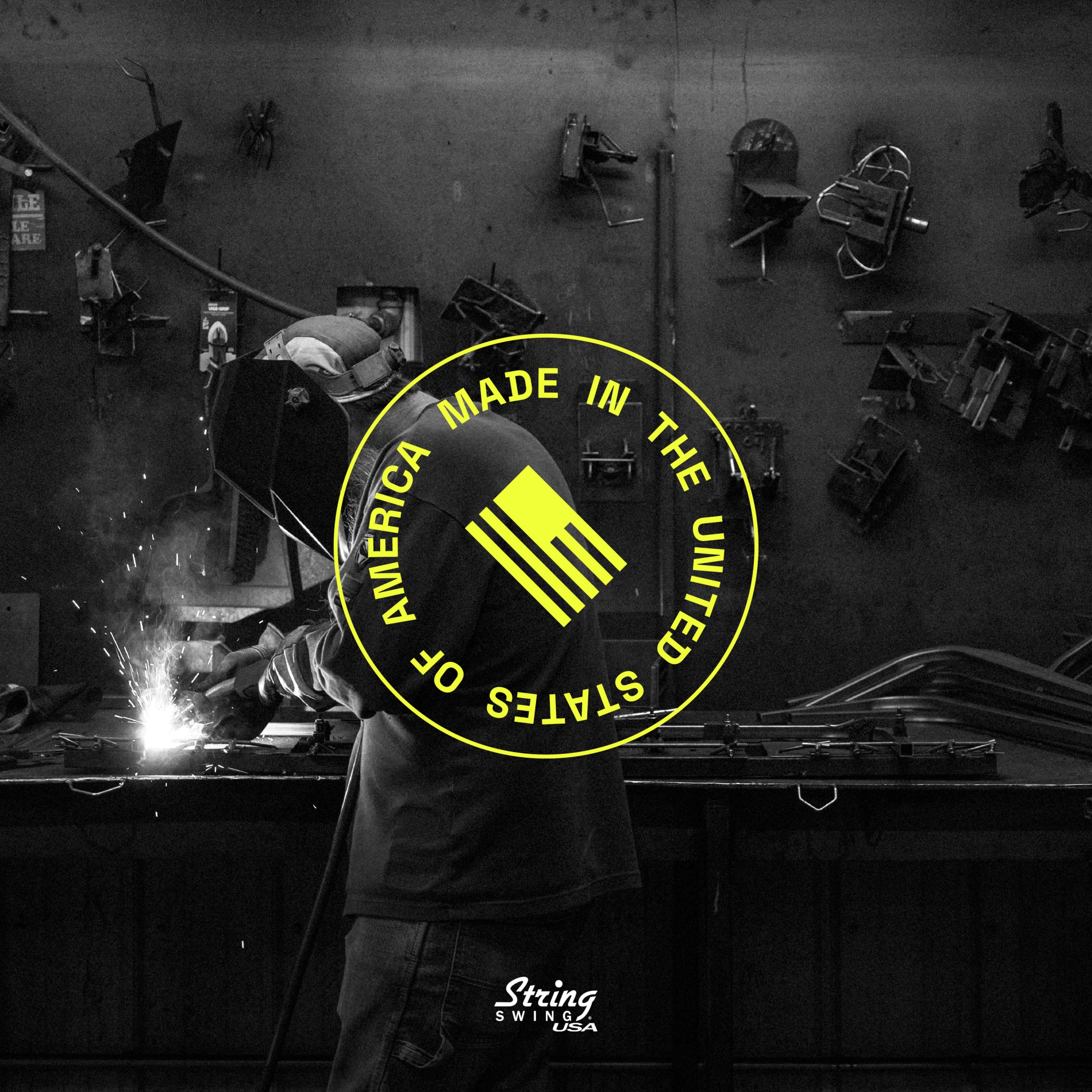 String Swing Guitar Wall Rack, Multiple Guitar Wall Mount, Guitar Organizer for Acoustic & Electric Guitars, 5 Padded Arm Hanger