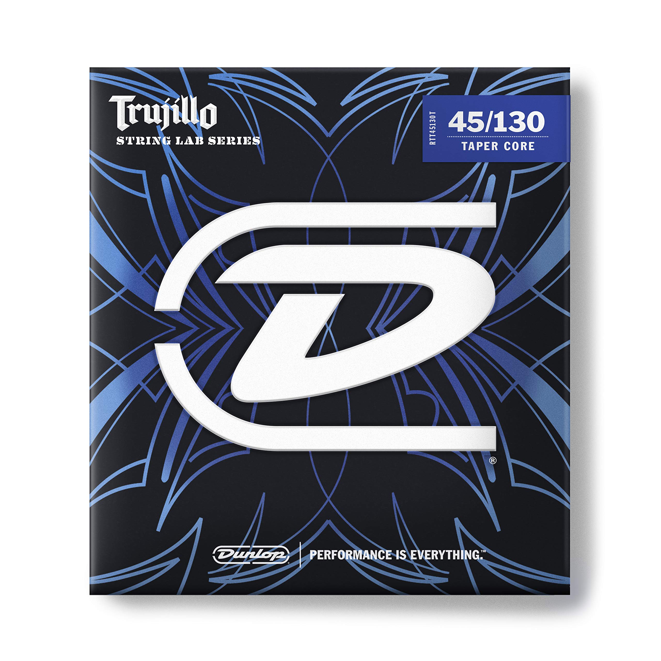 Jim Dunlop Rtt45130T Robert Trujillo Icon Series Signature Bass Strings W/Tapered Core, Medium, .045-.130, 5 Strings/Set