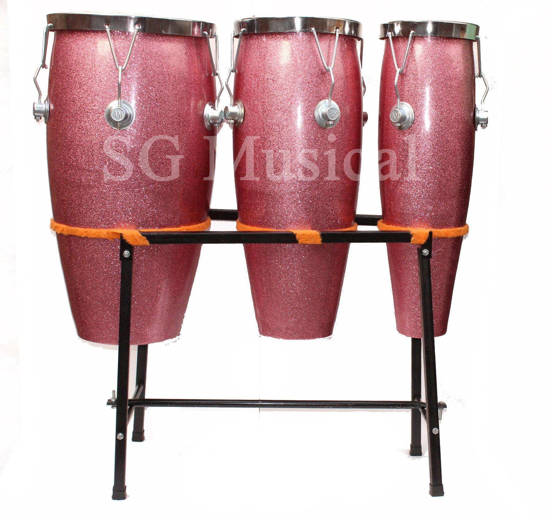 Sg Musical - Fiber Congo With Free Stand Hdj01 Random Color
