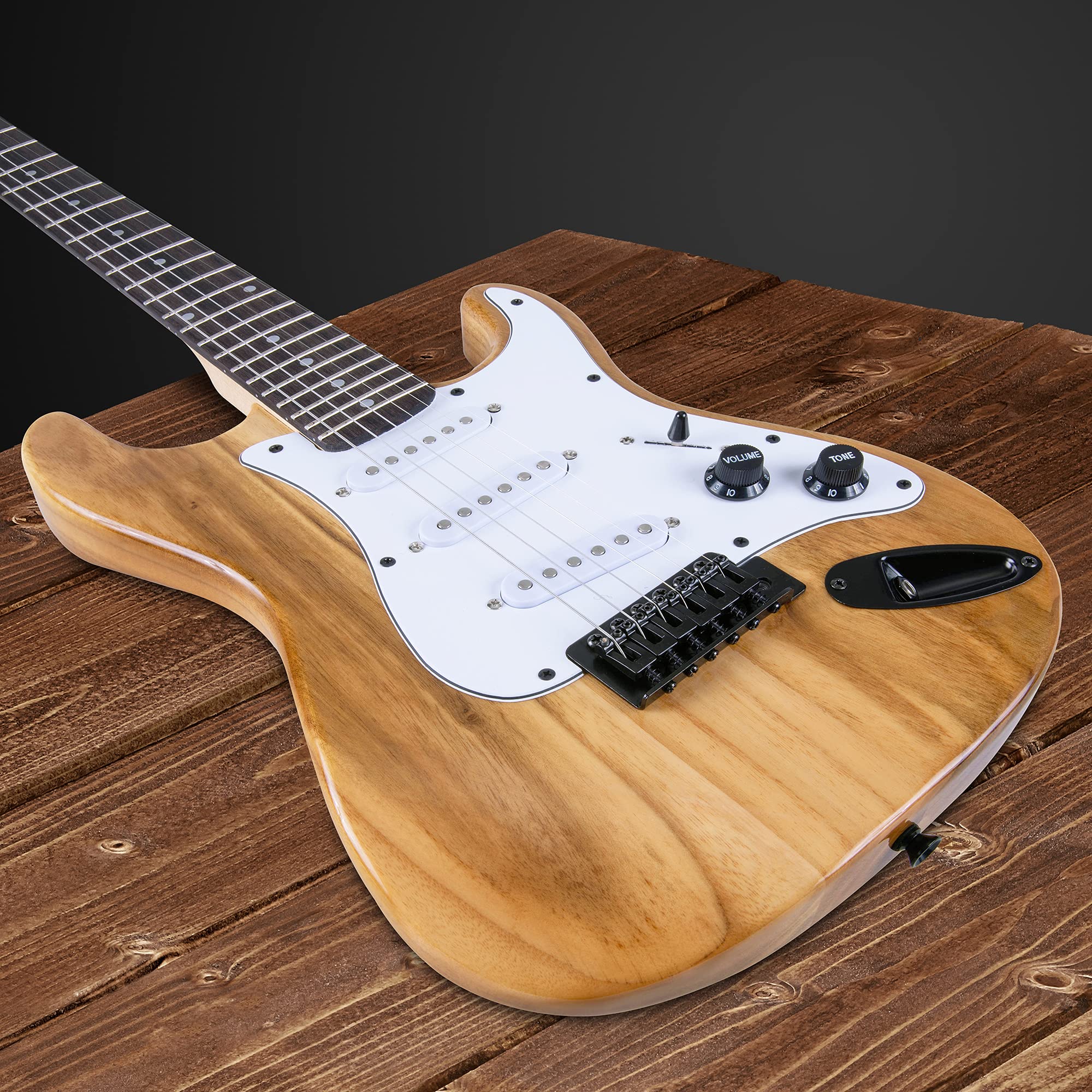 LyxPro 36 Inch Electric Guitar and Kit for Kids with 3/4 Size Beginners Guitar, Amp, Six Strings, Two Picks, Shoulder Strap, Dig