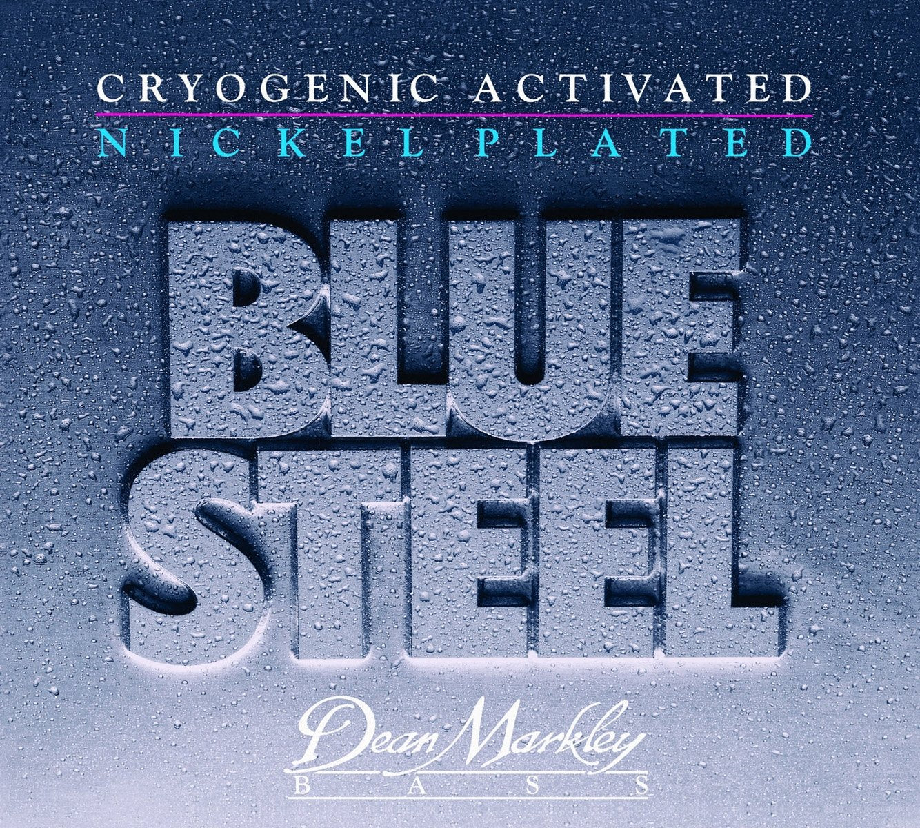 Dean Markley NPS Blue Steel Bass Guitar Strings 5 String Set, 50-128 Medium 5 String Bass Guitar, Cryogenically Processed Steel 