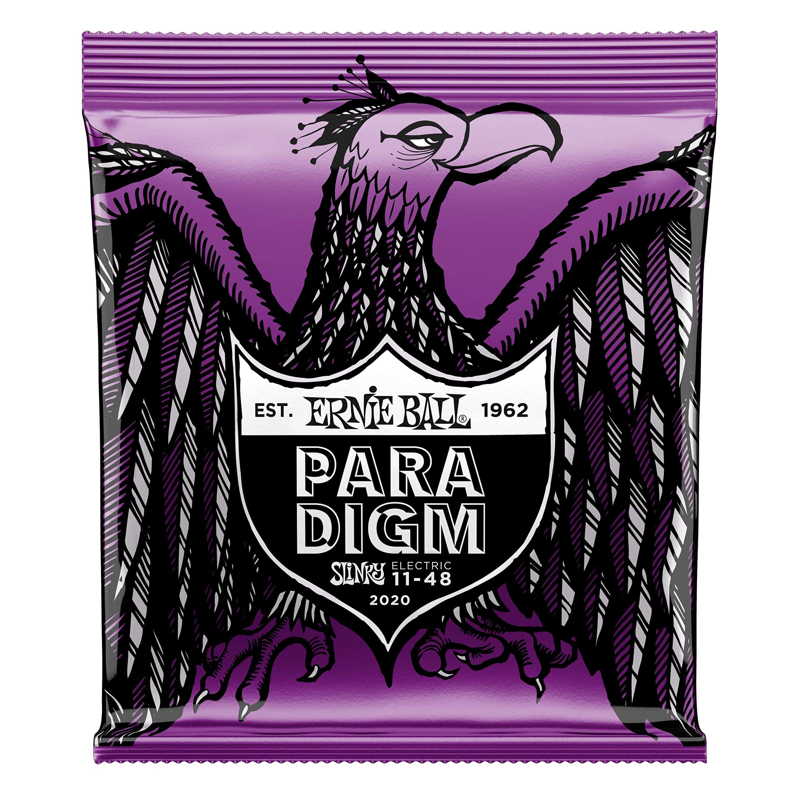 Ernie Ball Paradigm Power Slinky Electric Guitar Strings, 11-48 Gauge (P02020)