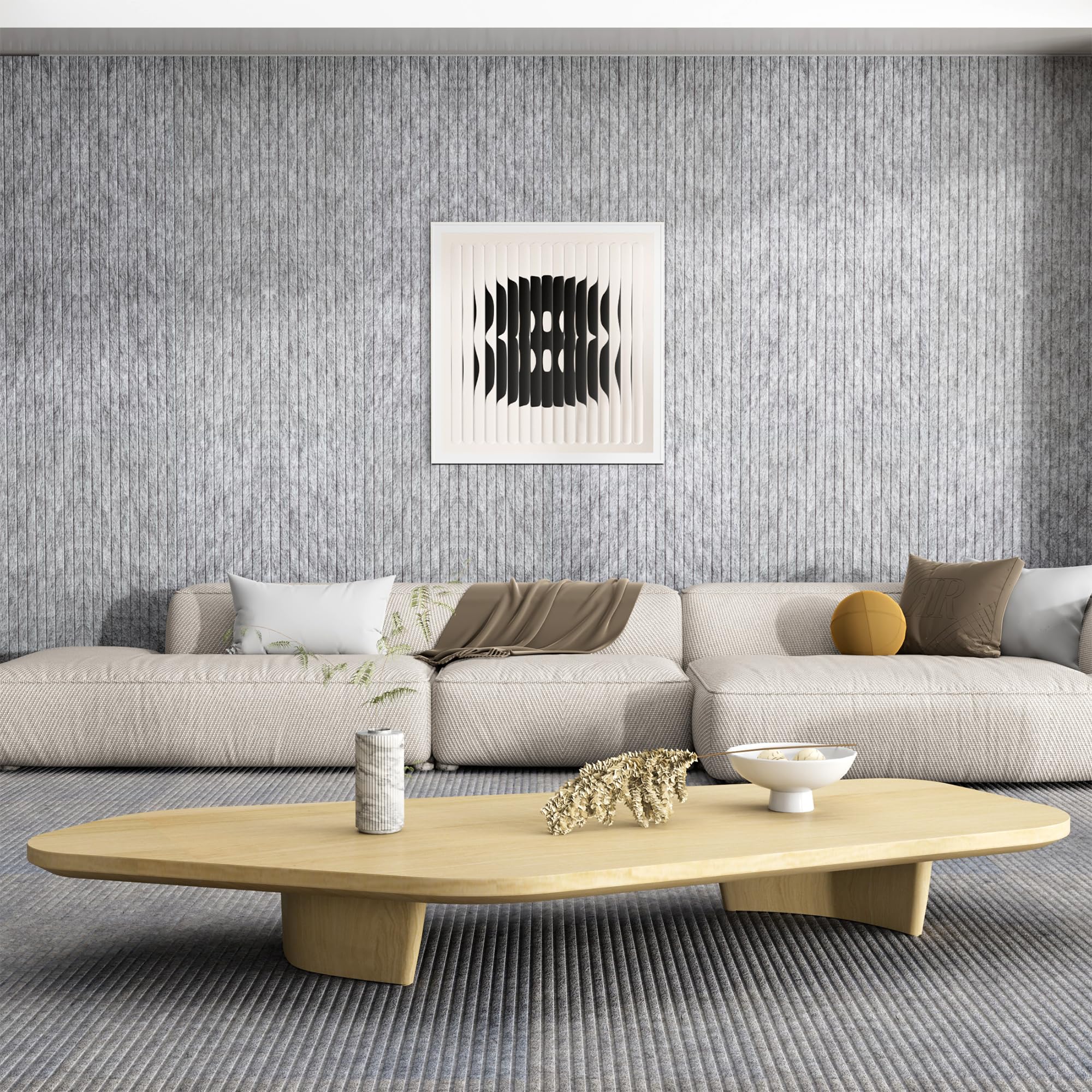 10 Pack Large Acoustic Panels,48 x 24 x 0.4 Inch Sound Proof Foam Panels for Walls,Premium Noise Dampening Panels,Sound Panels f