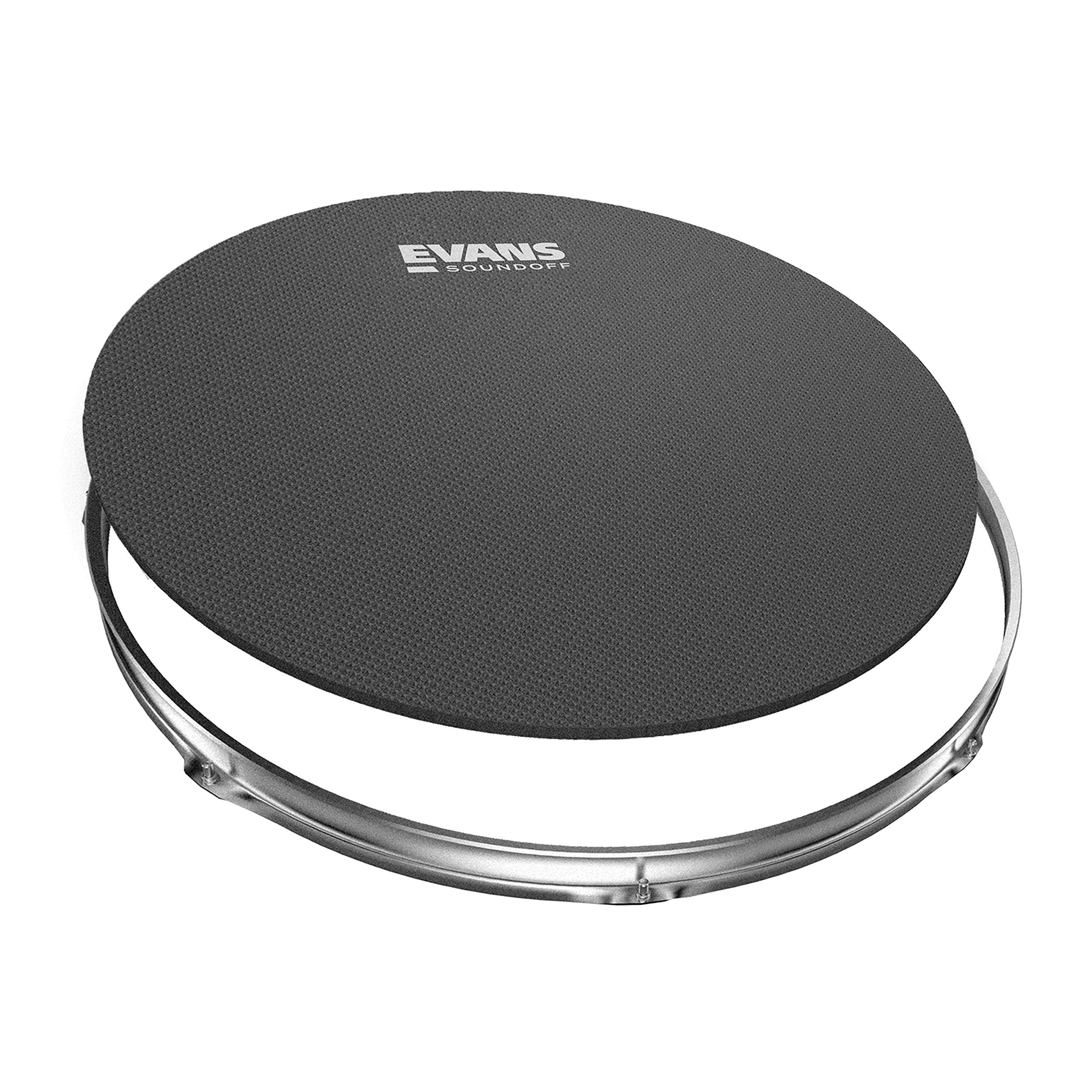 Evans Soundoff Drum Mute Pads - Great to Silence Acoustic Kits - Fits 6 Tom/Snare Drums