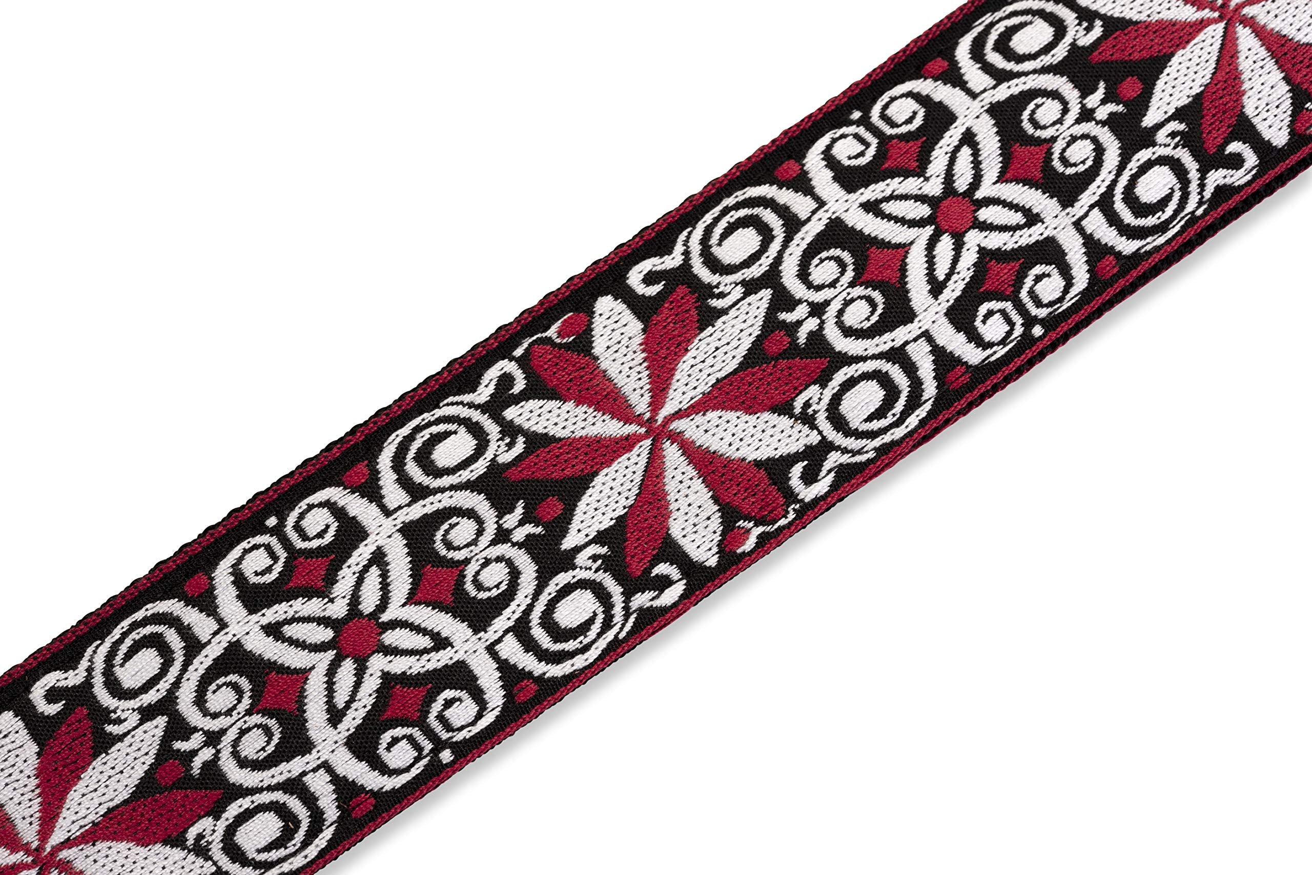 Levy's Leathers 2 Jacquard Weave Hootenanny Guitar Strap