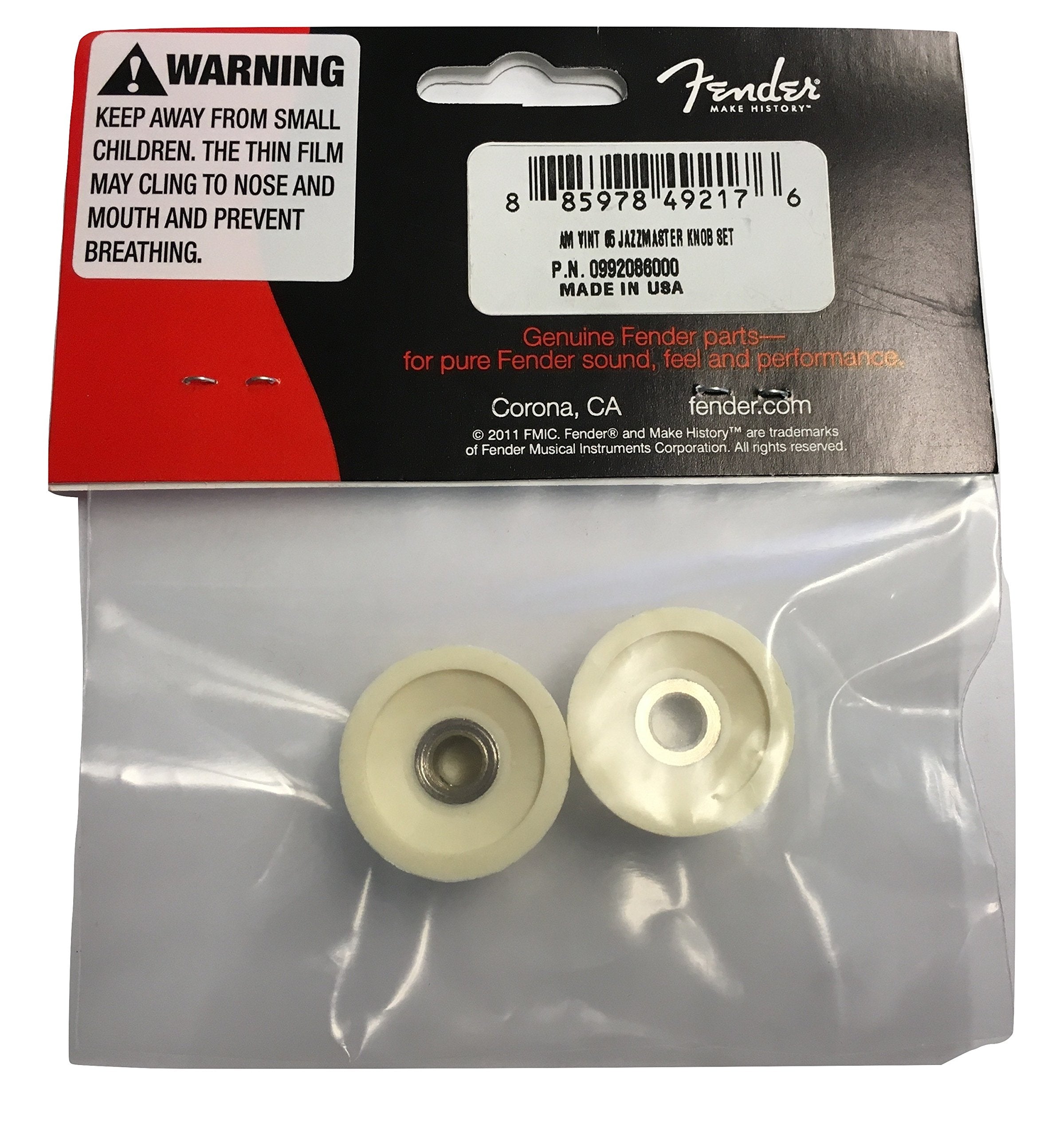 Fender 992086000 Pure Vintage American '65 Jazzmaster Knob Set