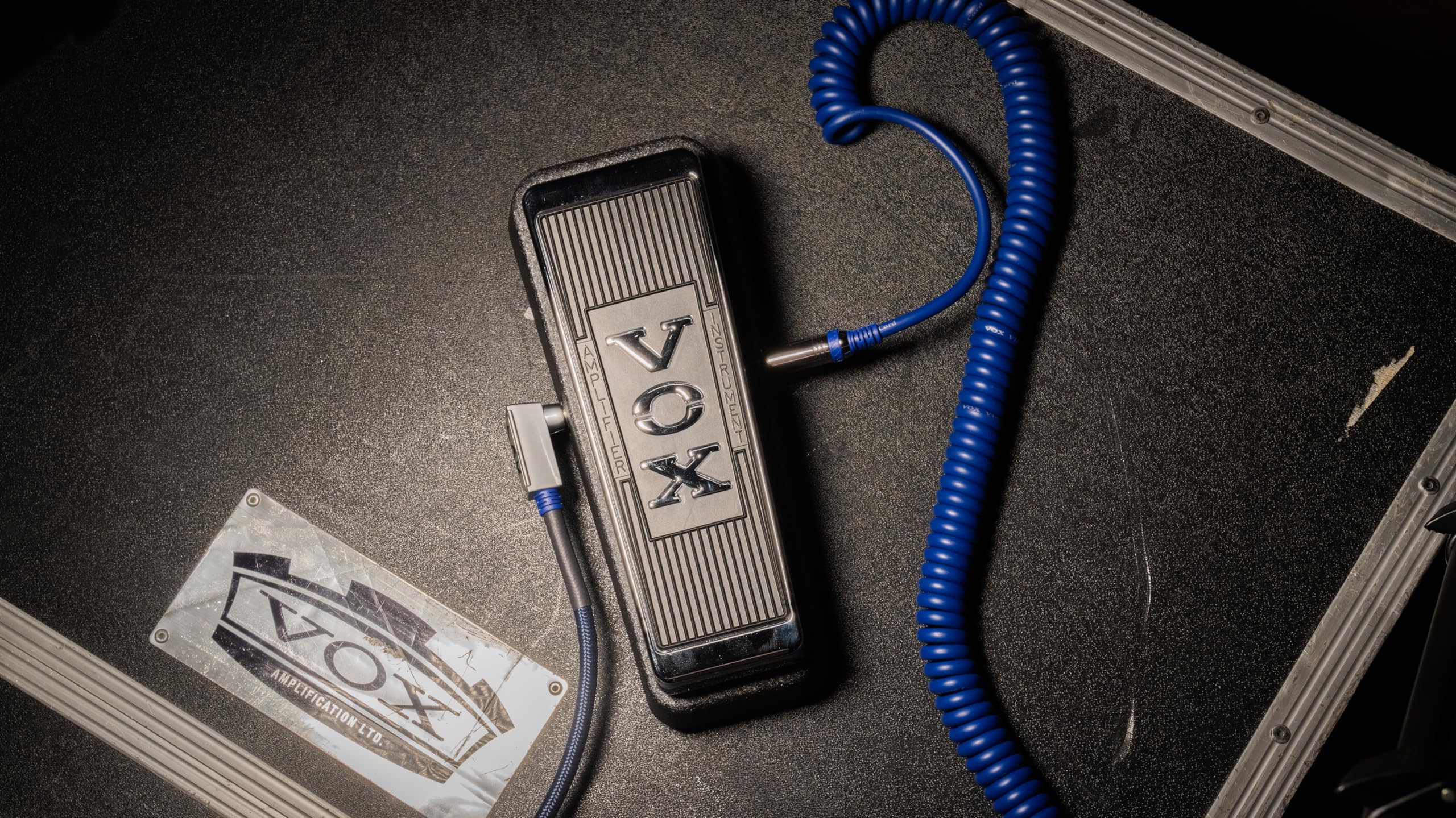 Vox The Real McCoy VRM-1 Wah Guitar Effects Pedal w/Treadle and Battery-Powered Operation