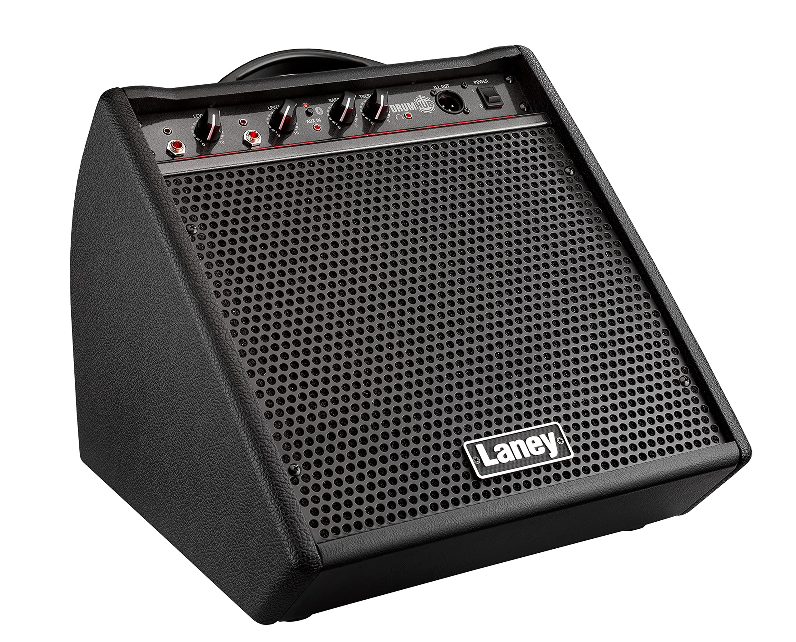 Laney Drumhub DH80 Personal Drum Monitor with Bluetooth 80W 10 Inch Coaxial Woofer, Black