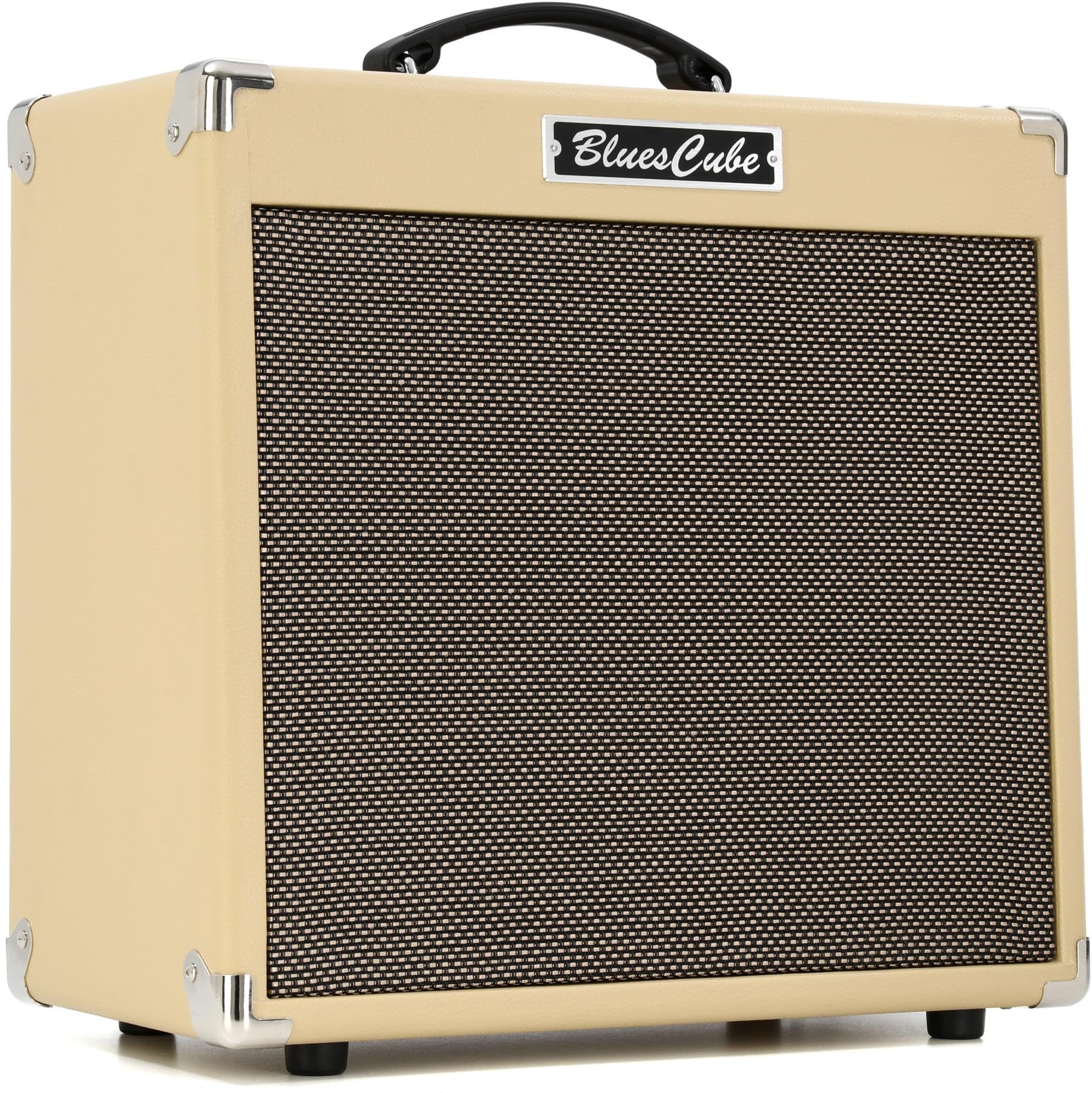 Roland Bc-Hot-Vb Blues Cube Hot Guitar Combo Amplifier With Tube Tone, 30-Watt Amp With 12-Inch Speaker, Vintage Blond