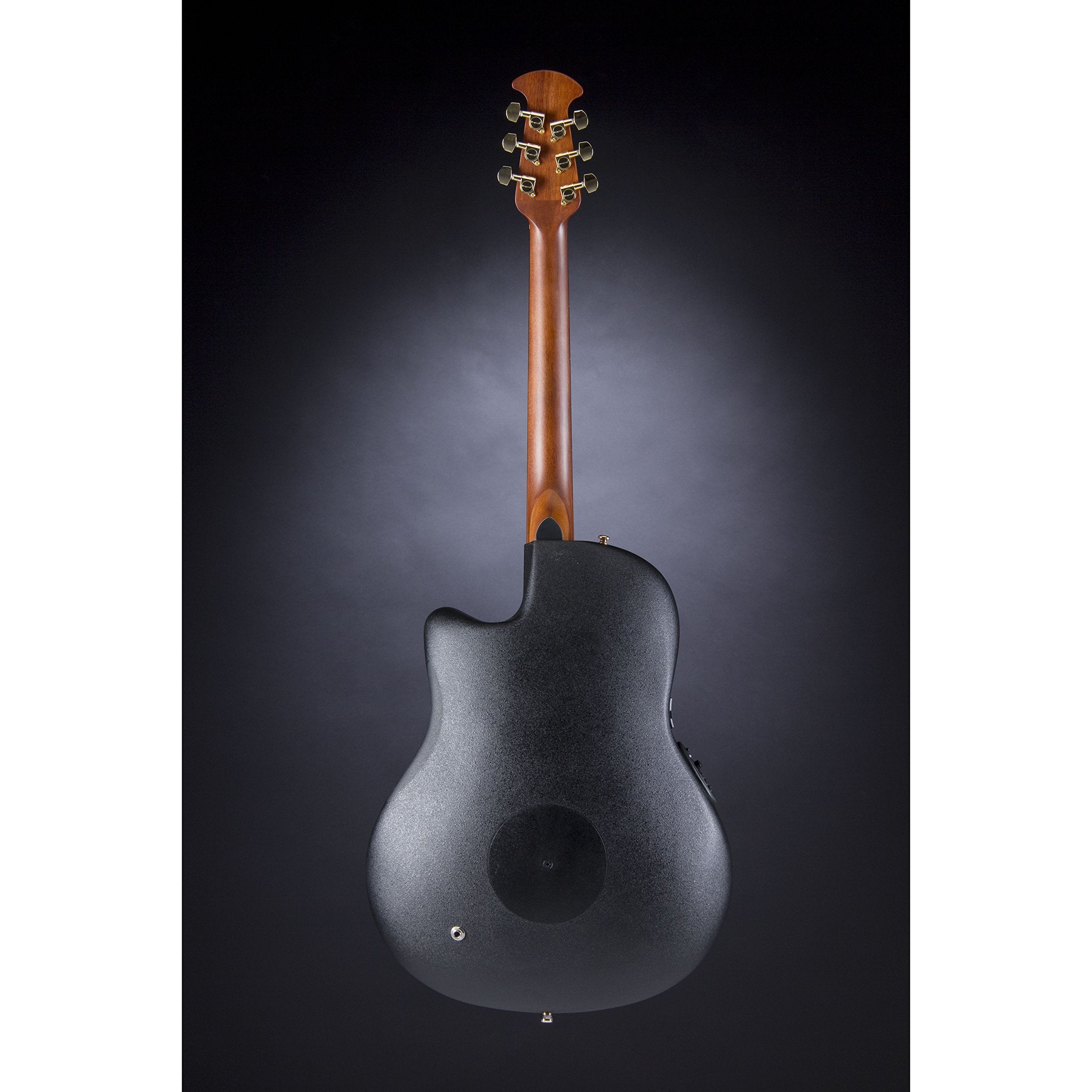 Ovation CE44P-SM Acoustic-Electric Guitar, Spalted Maple