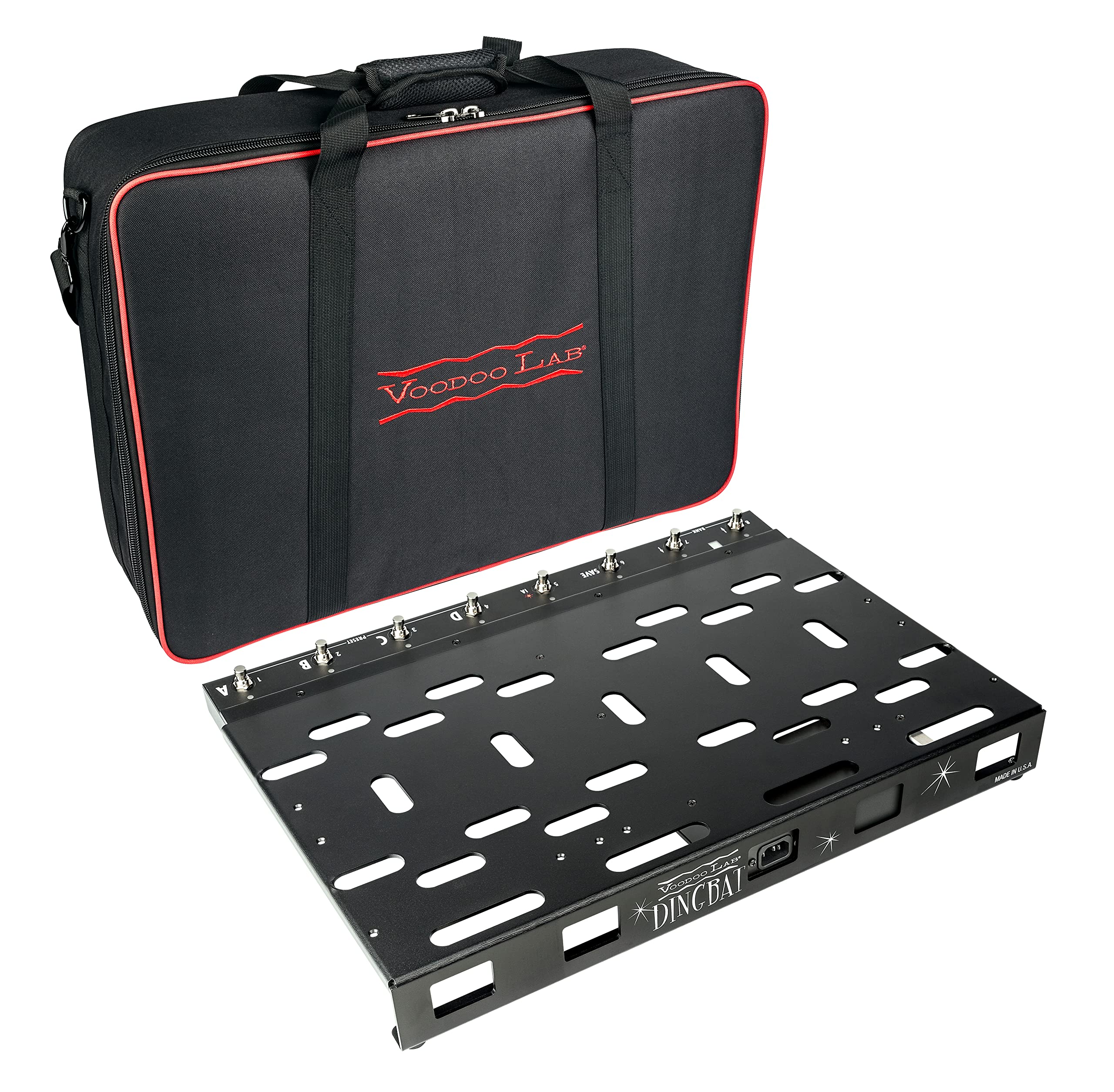 Voodoo Lab Dingbat PX Pedalboard with PP3 Plus (DBMPXS3P)
