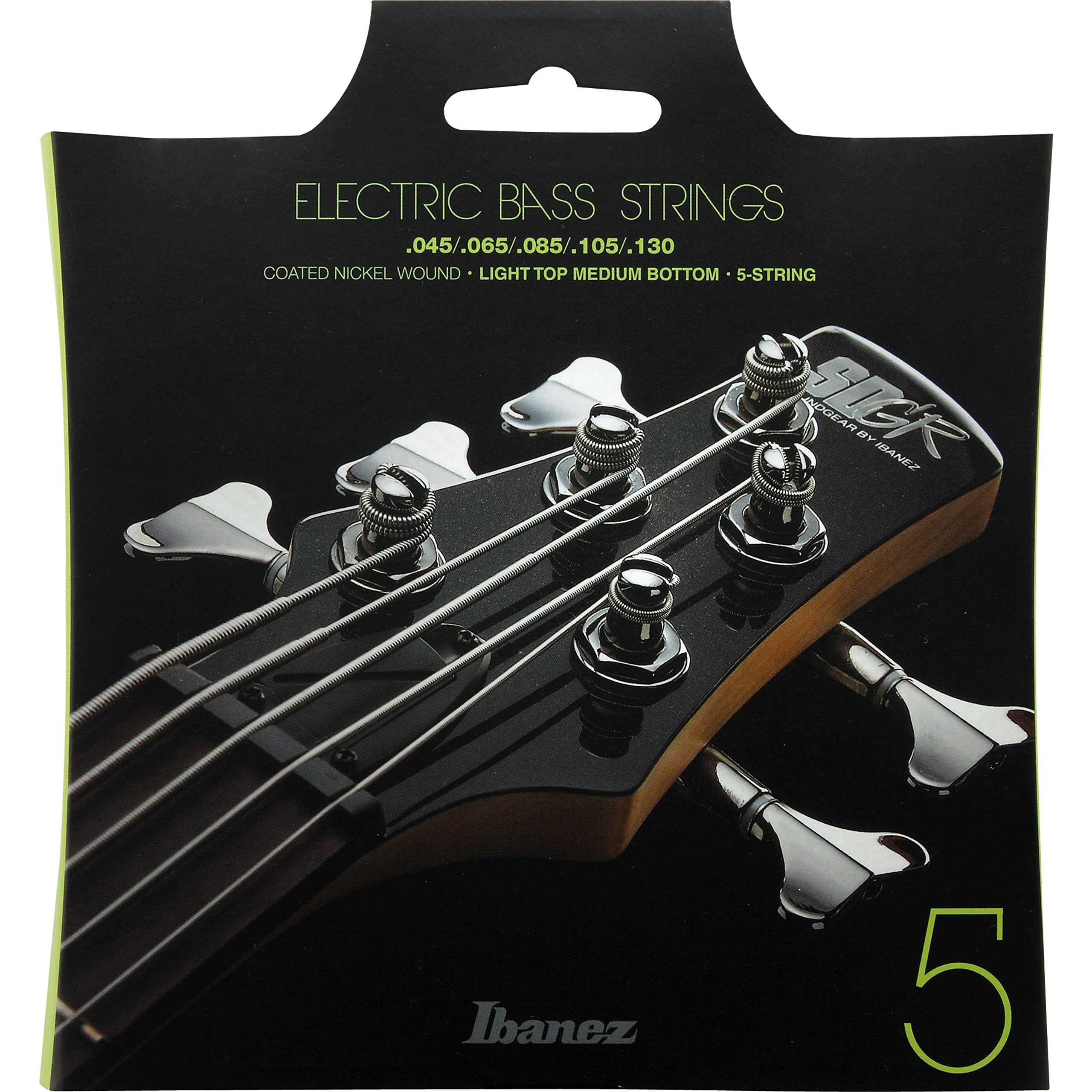 Ibanez Bass Guitar Strings Coated Nickel Wound .045-.130 5 String Iebs5C