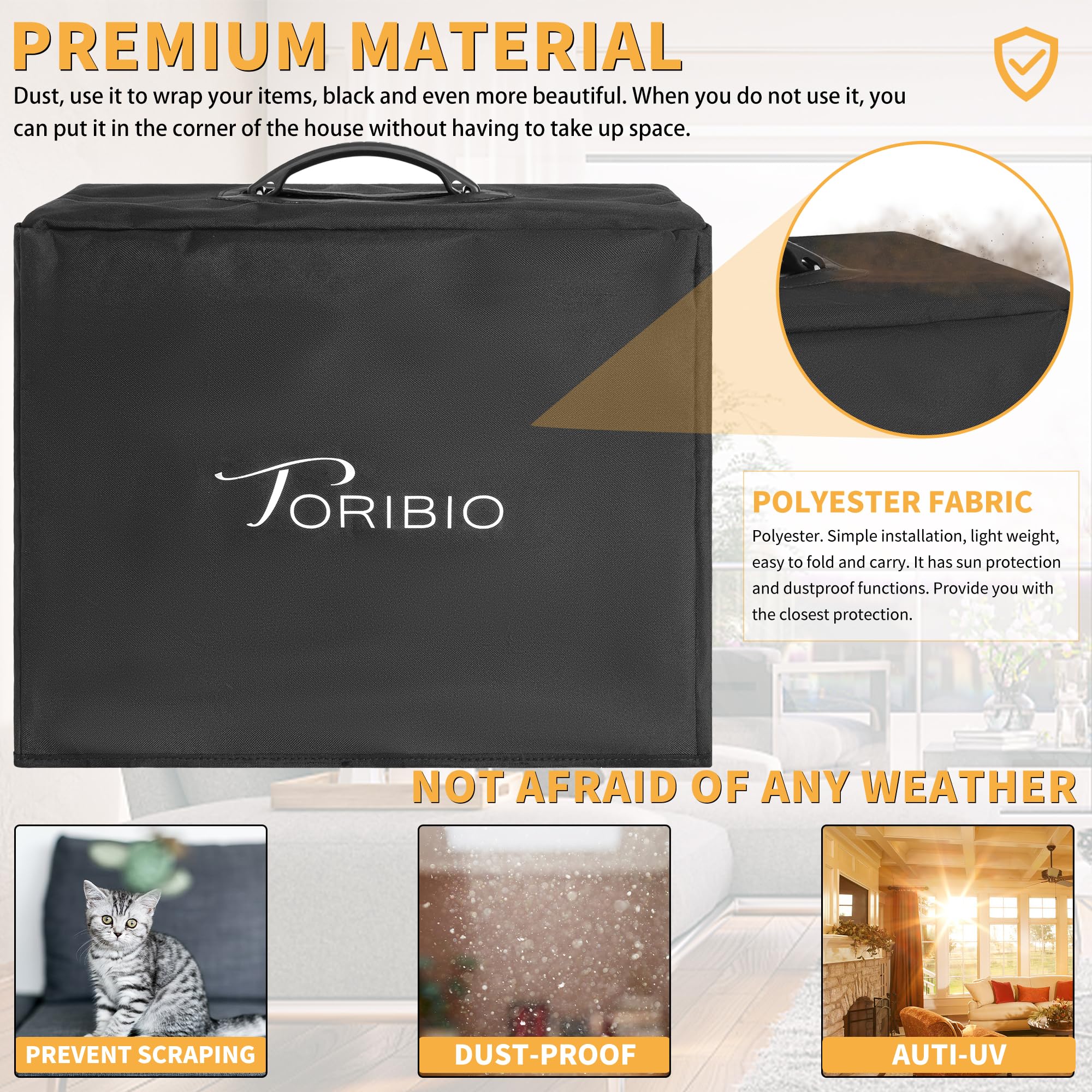 Amp Cover for Amplifier BOSS KATANA 100MKII, TORIBIO Dust Cover Protector Case, Guitar Amplifier Dust Cover - Protection from Du