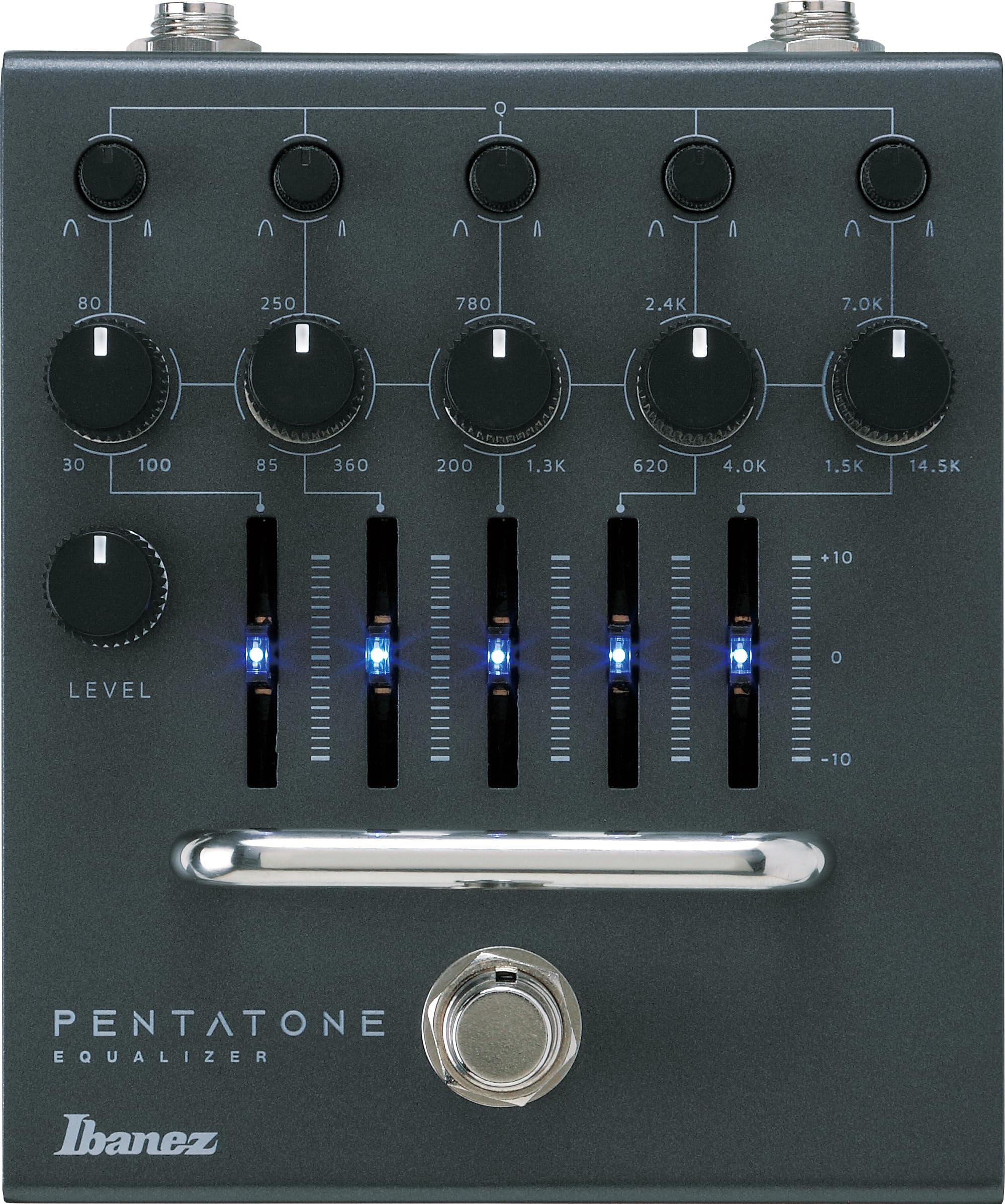 Ibanez PTEQ Pentatone 5-band Parametric EQ Pedal