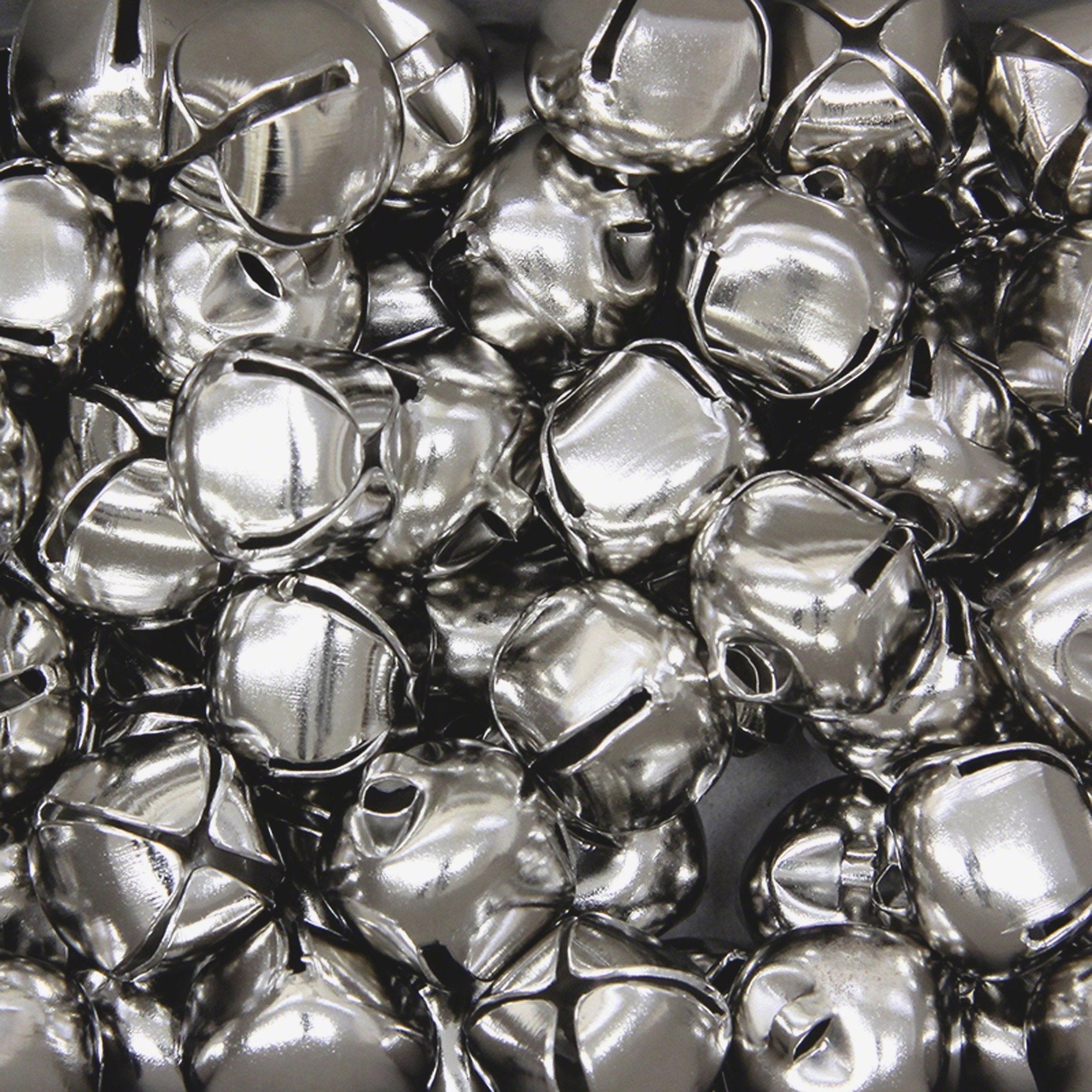 Chenille Kraft The Company 3114 Jingle Bells 15mm 72/BG Silver