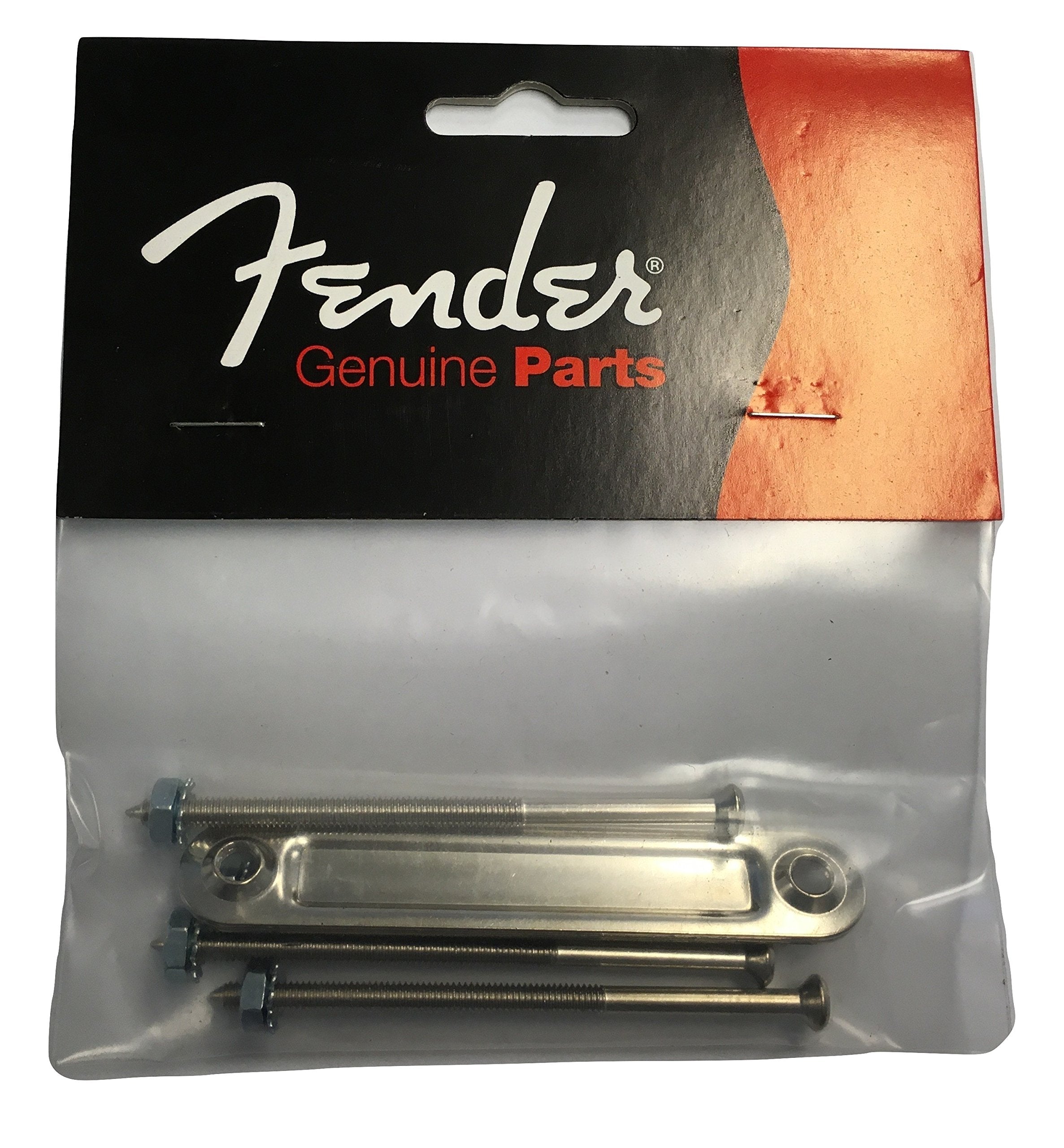 Fender Pure Vintage Chassis Straps, Small, Chrome