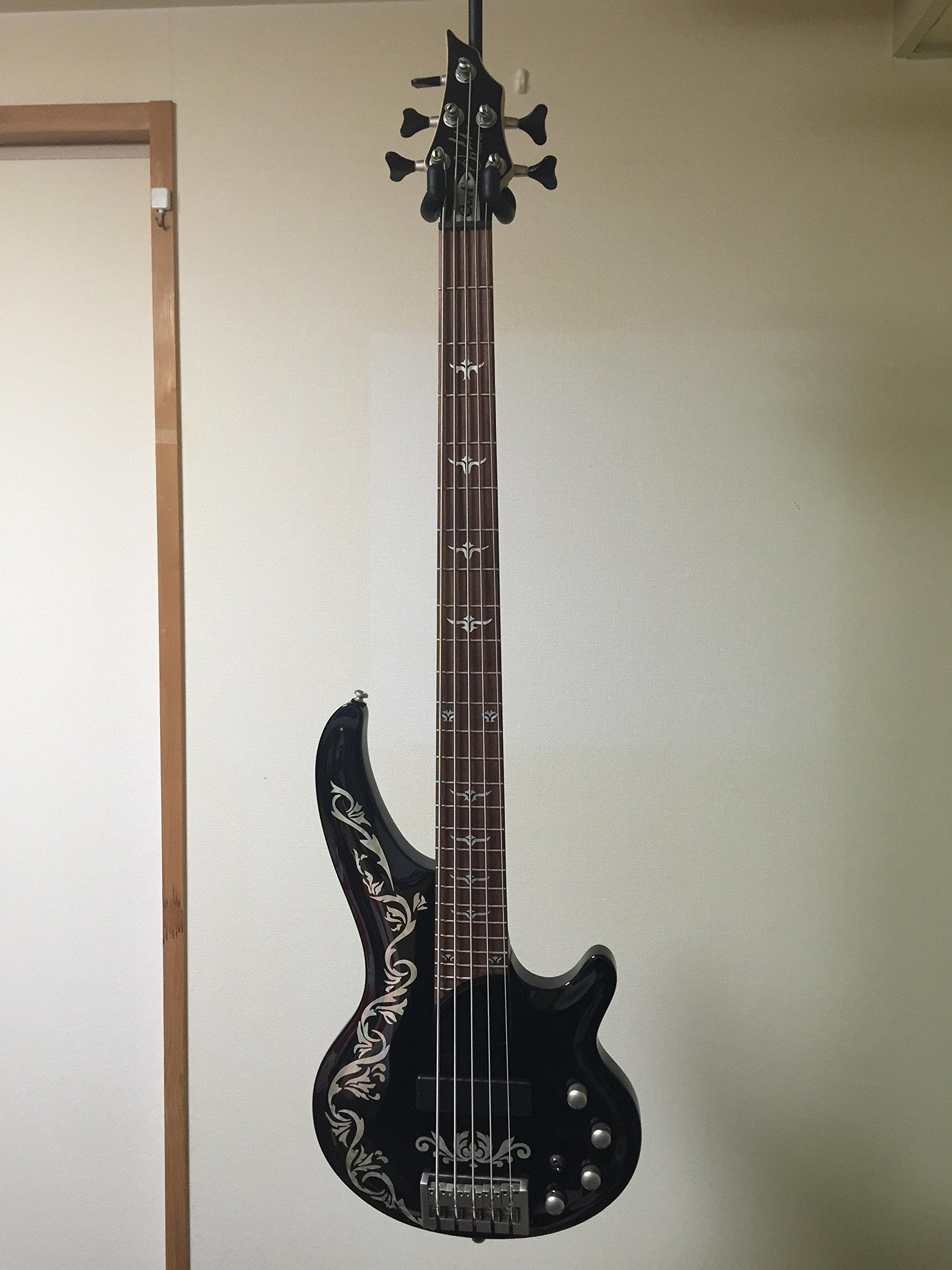 Jockomo Tailored Leaf (White Pearl) Guitar Inlay Sticker