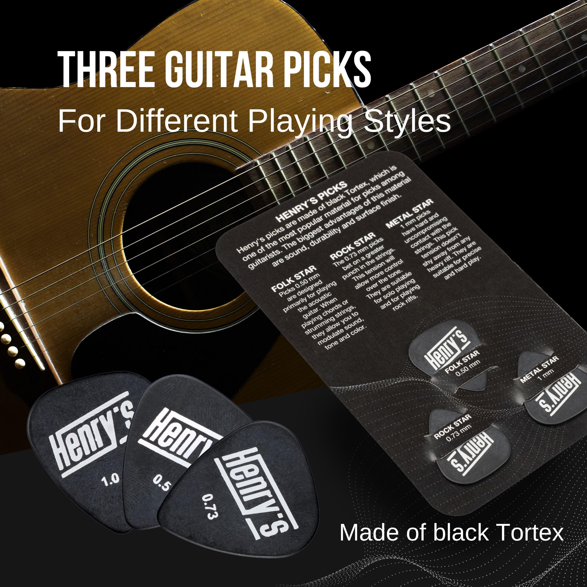 Extra Light Acoustic Guitar Strings 09-44 - Easy On Fingers & Excellent Sound - Extra E-1 String & 3 Guitar Picks - Super Light