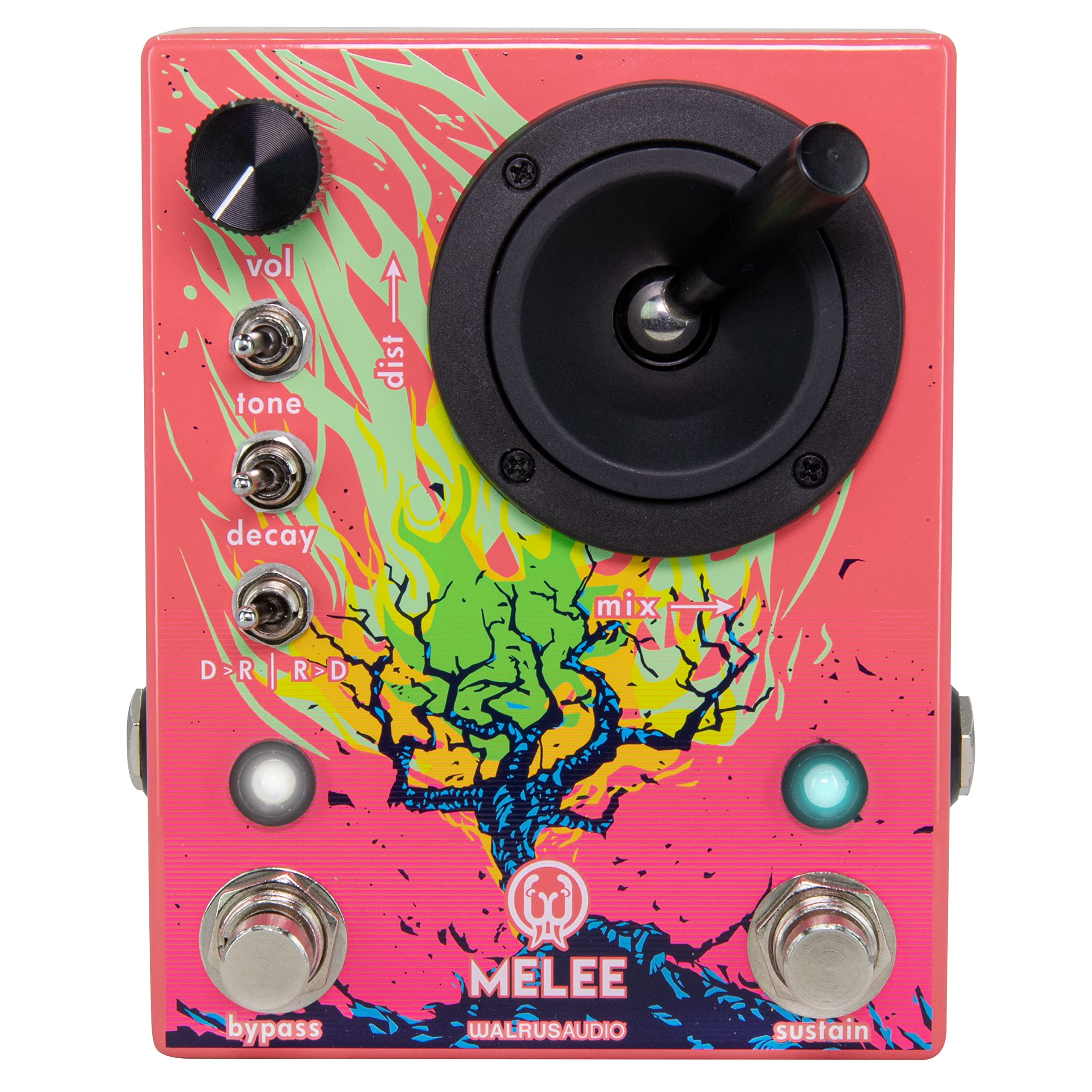Walrus Audio Melee Wall Of Noise Reverb Distortion
