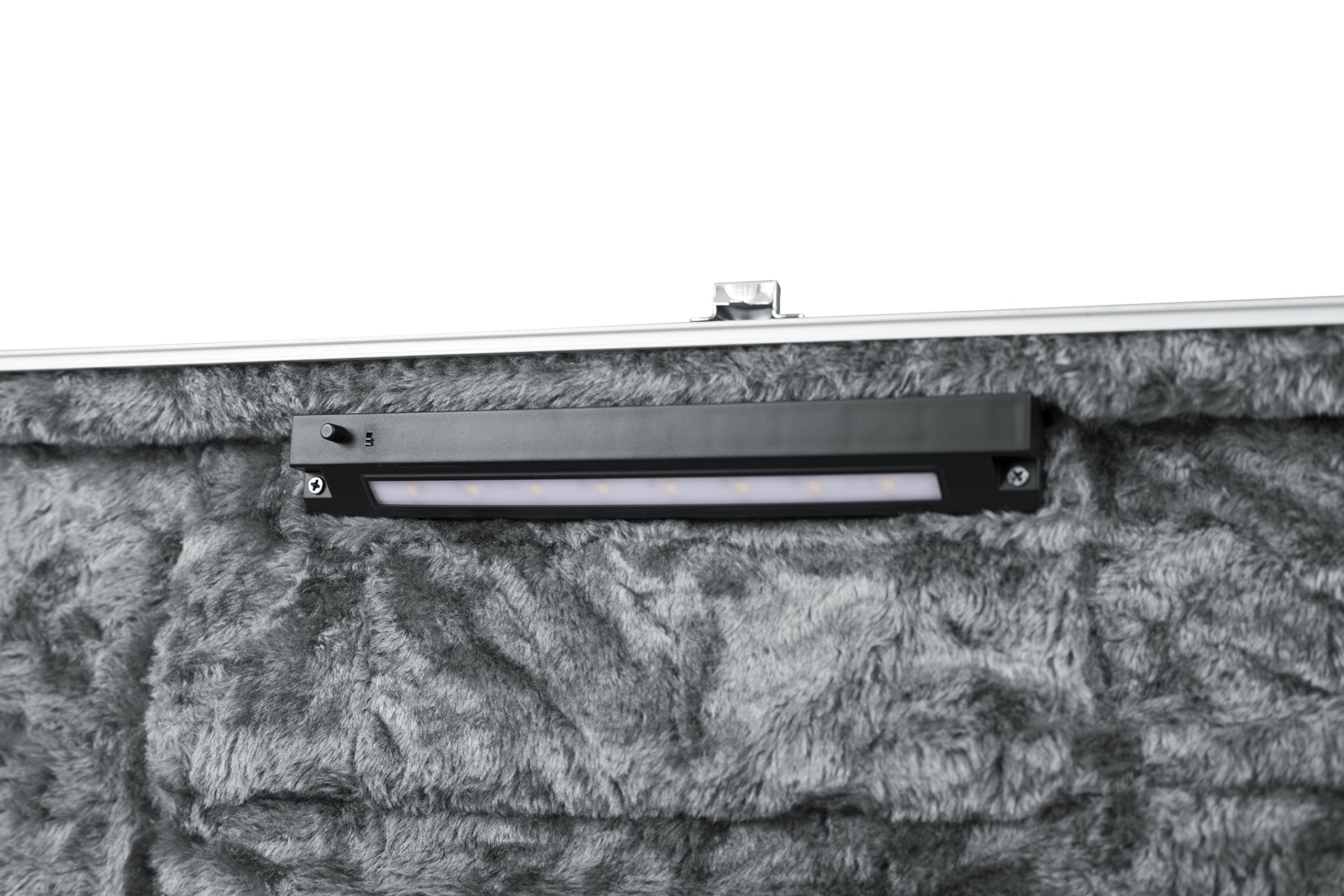 Gator Cases Deluxe ABS Molded Case for Bass Guitar with Internal LED Lighting (GC-BASS-LED)