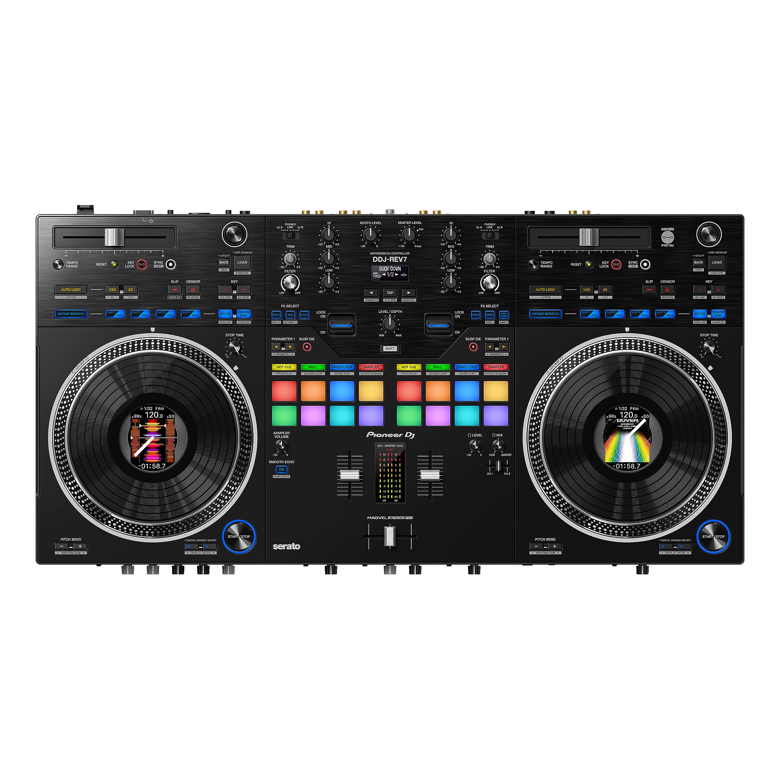 Pioneer DJ DDJ-REV7 2-deck Serato DJ Controller