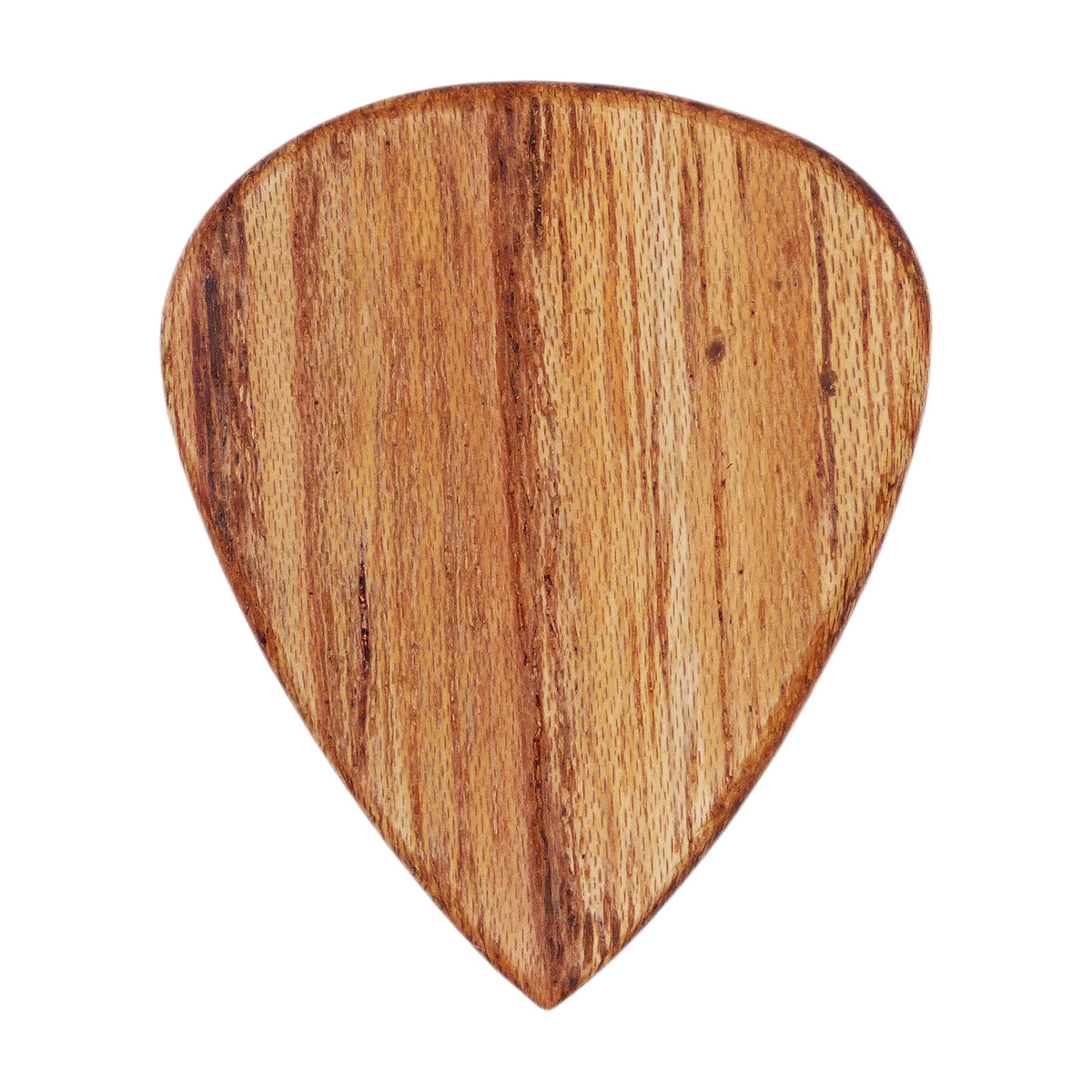 Chinaberry Wood Guitar Or Bass Pick - 1.5 Mm Heavy Gauge - 351 Shape - Natural Finish Handmade Specialty Exotic Plectrum - 6 Pac