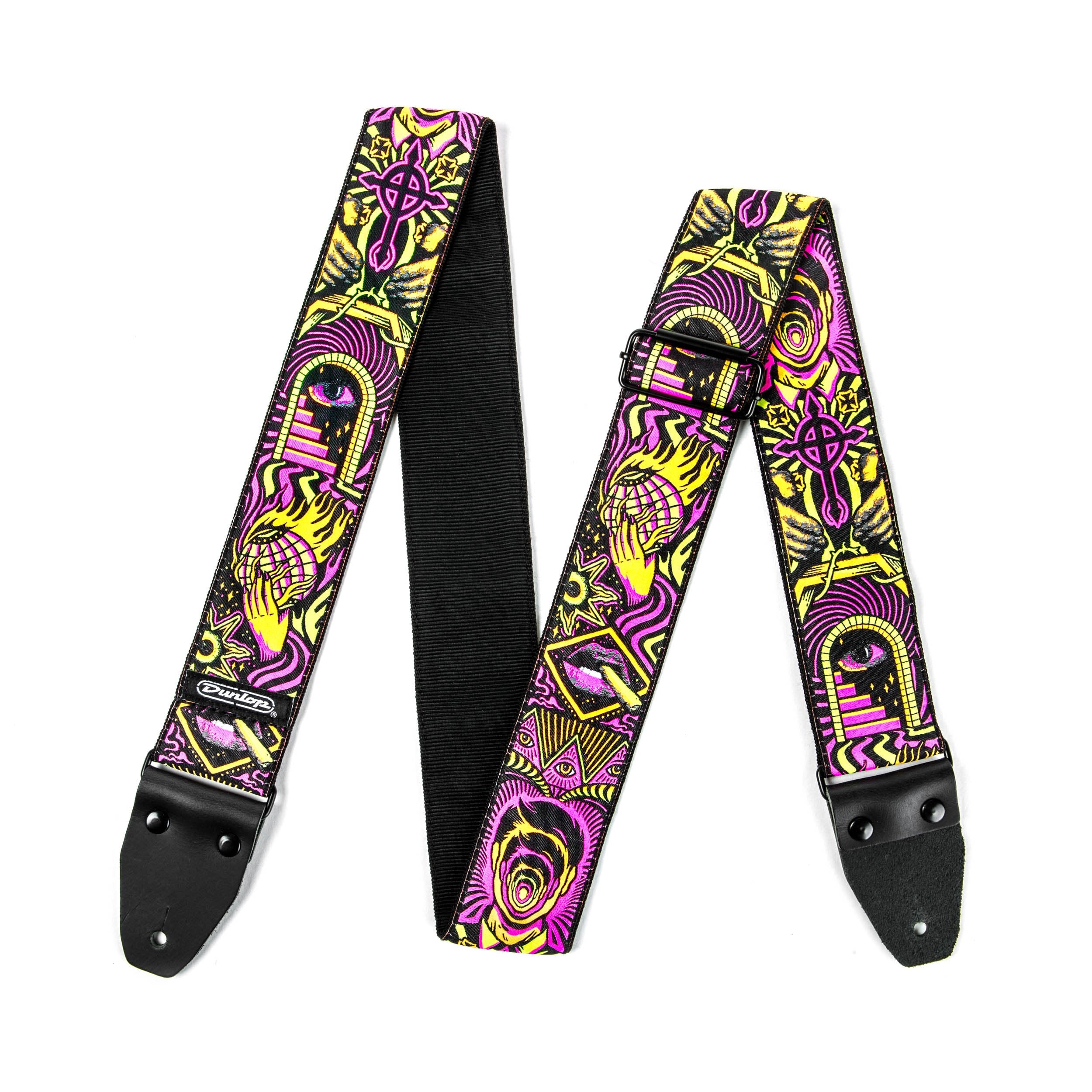 Jim Dunlop I Love Dust Orange Headspace Guitar Strap (ILD03)